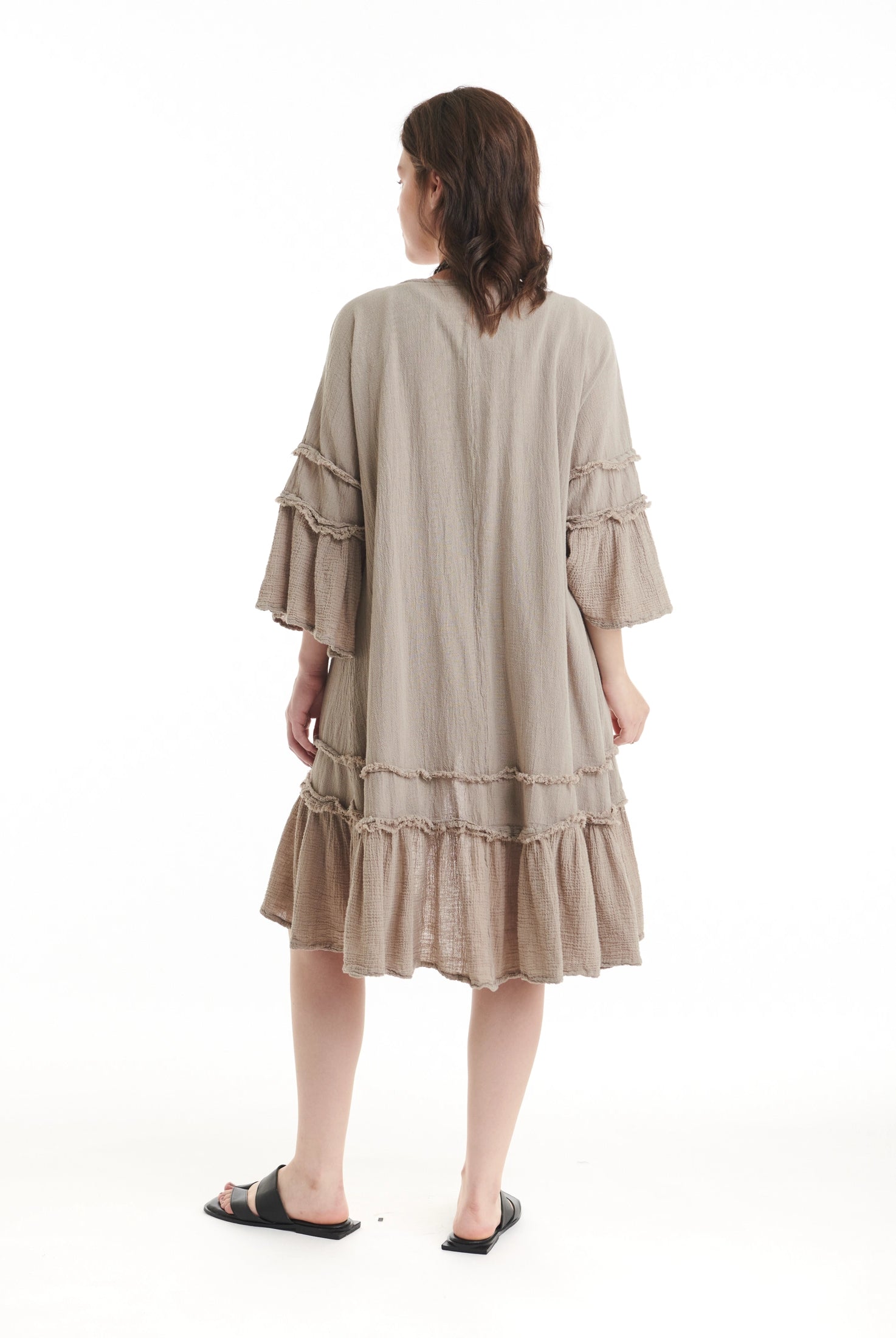 Chic Cotton Gauze Jacket - New-Oh My Gauze