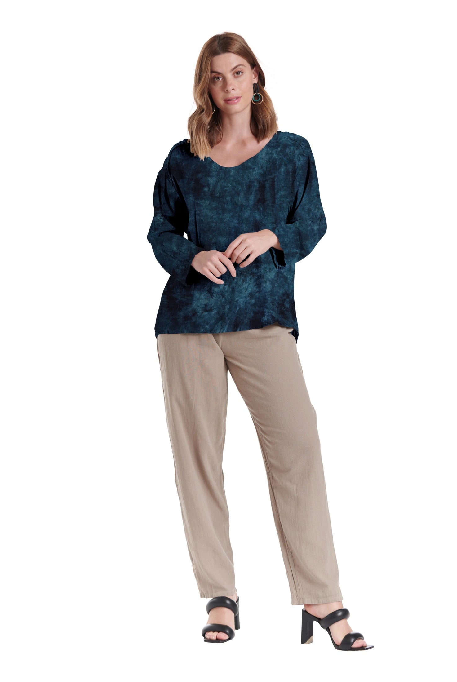 Classic Cotton Gauze Blouse-Oh My Gauze