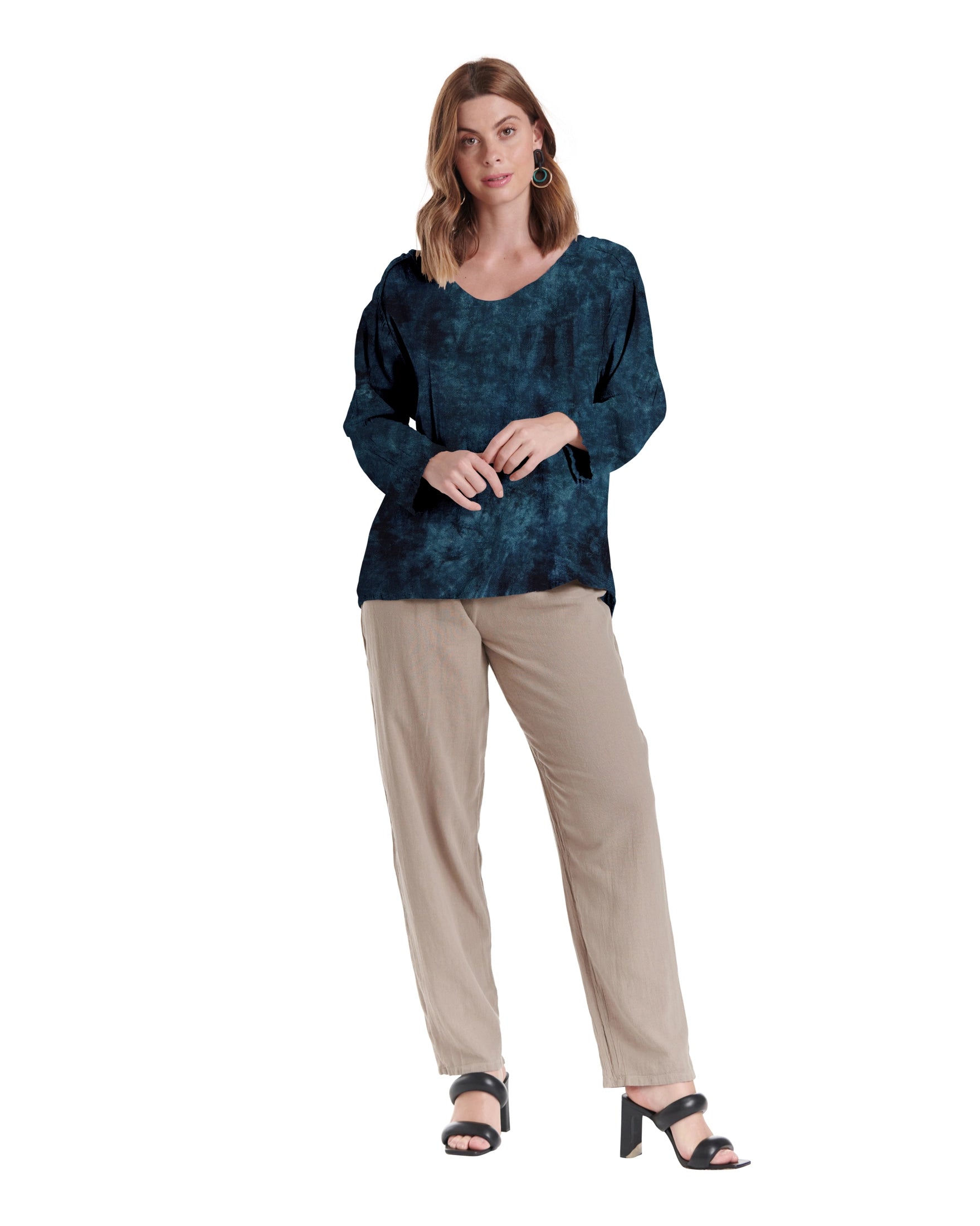 Classic Cotton Gauze Blouse-Oh My Gauze