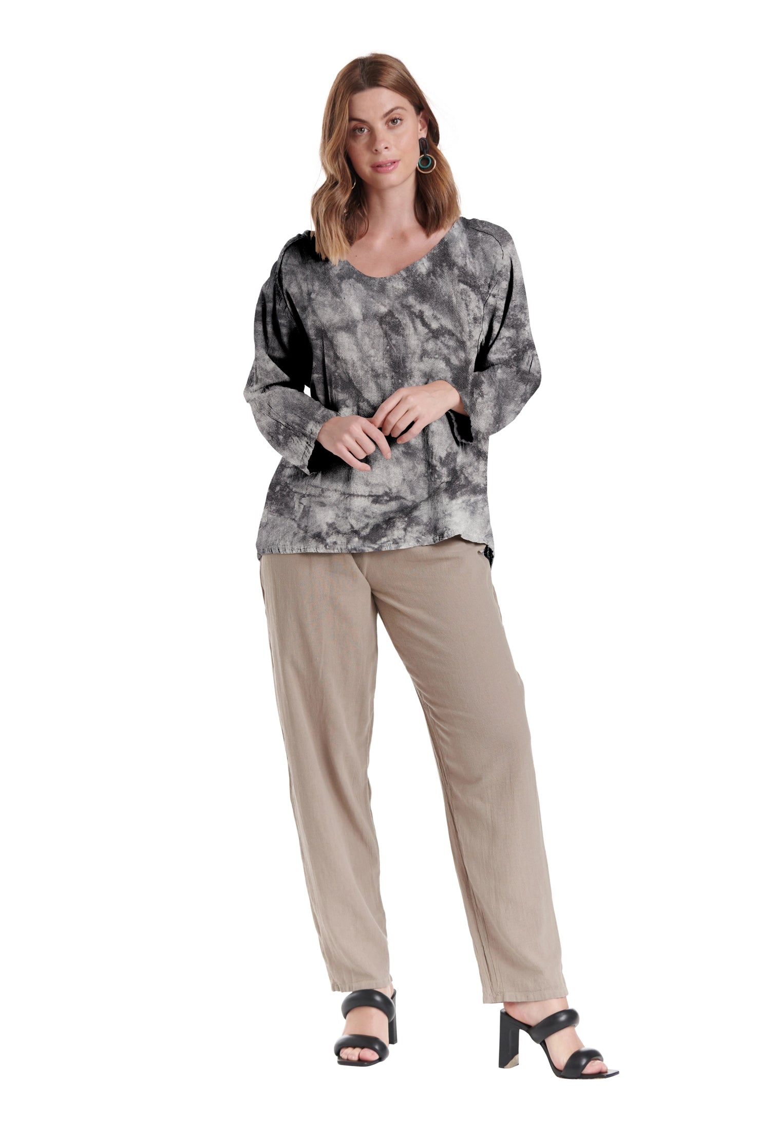 Classic Cotton Gauze Blouse-Oh My Gauze