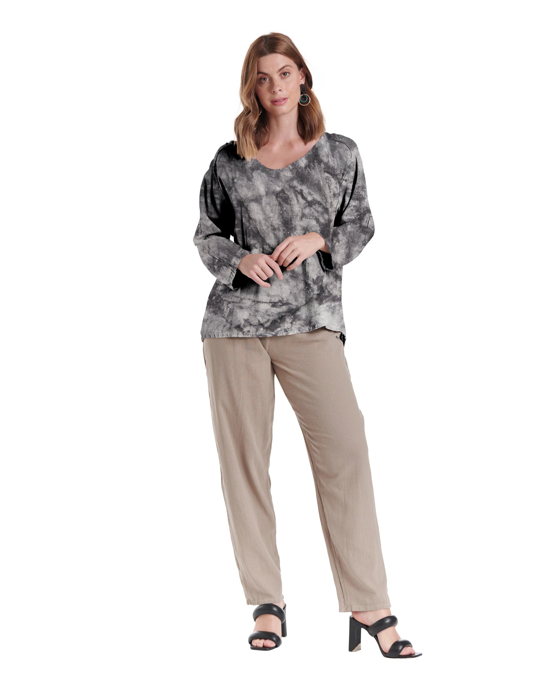 Classic Cotton Gauze Blouse-Oh My Gauze