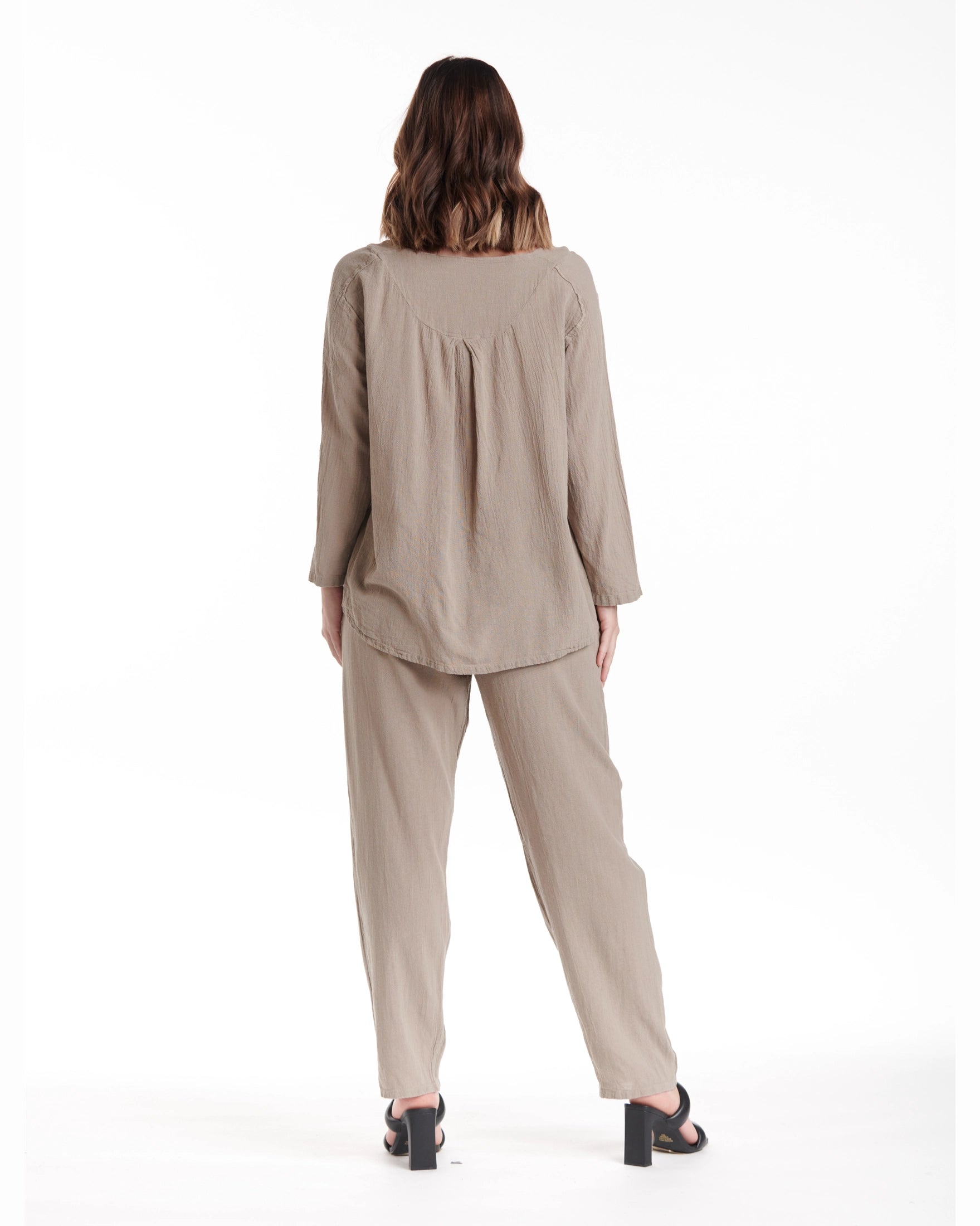 Classic Cotton Gauze Blouse-Oh My Gauze