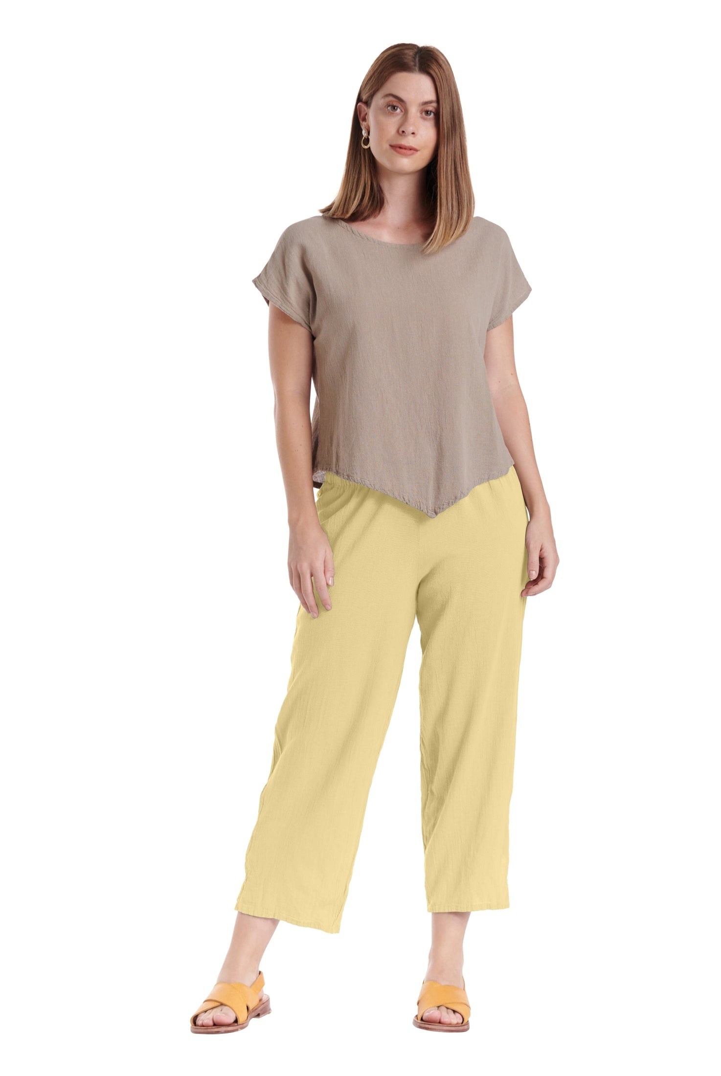 Cloud Cotton Gauze Pants-Oh My Gauze