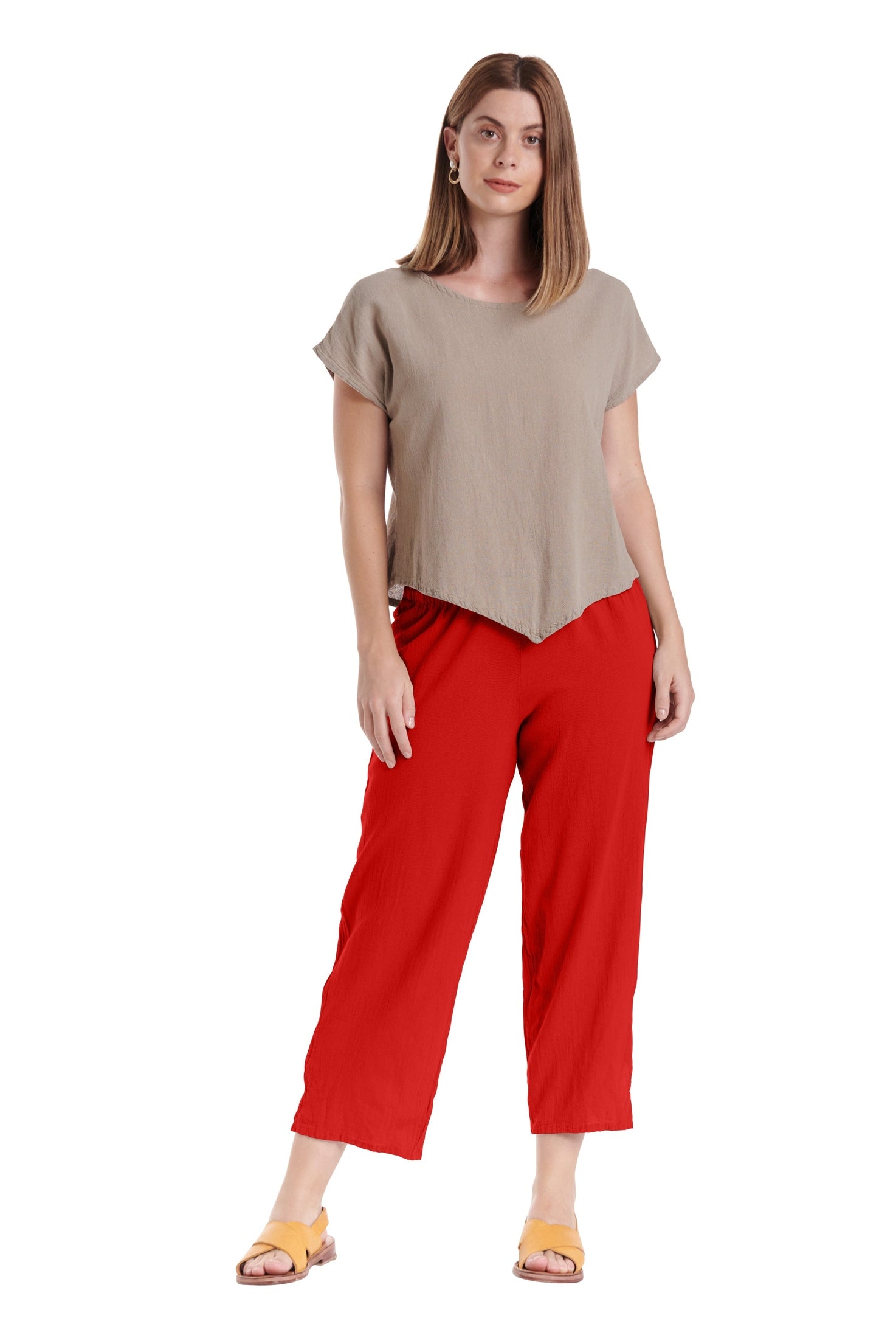 Cloud Cotton Gauze Pants-Oh My Gauze
