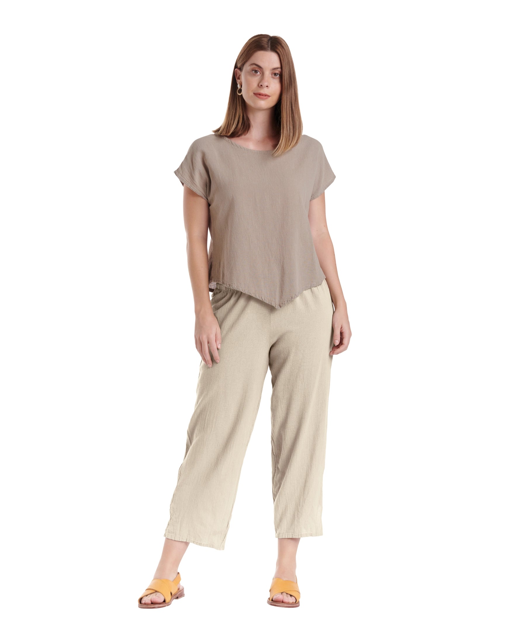 Cloud Cotton Gauze Pants-Oh My Gauze