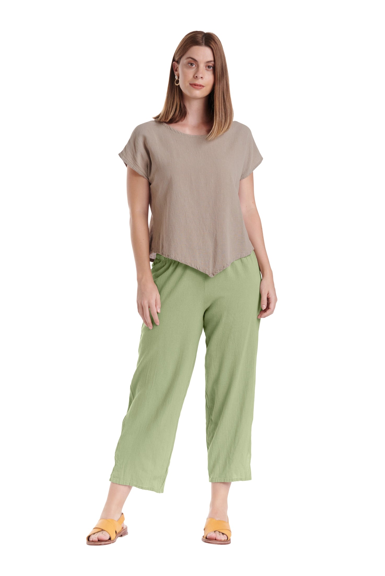 Cloud Cotton Gauze Pants-Oh My Gauze
