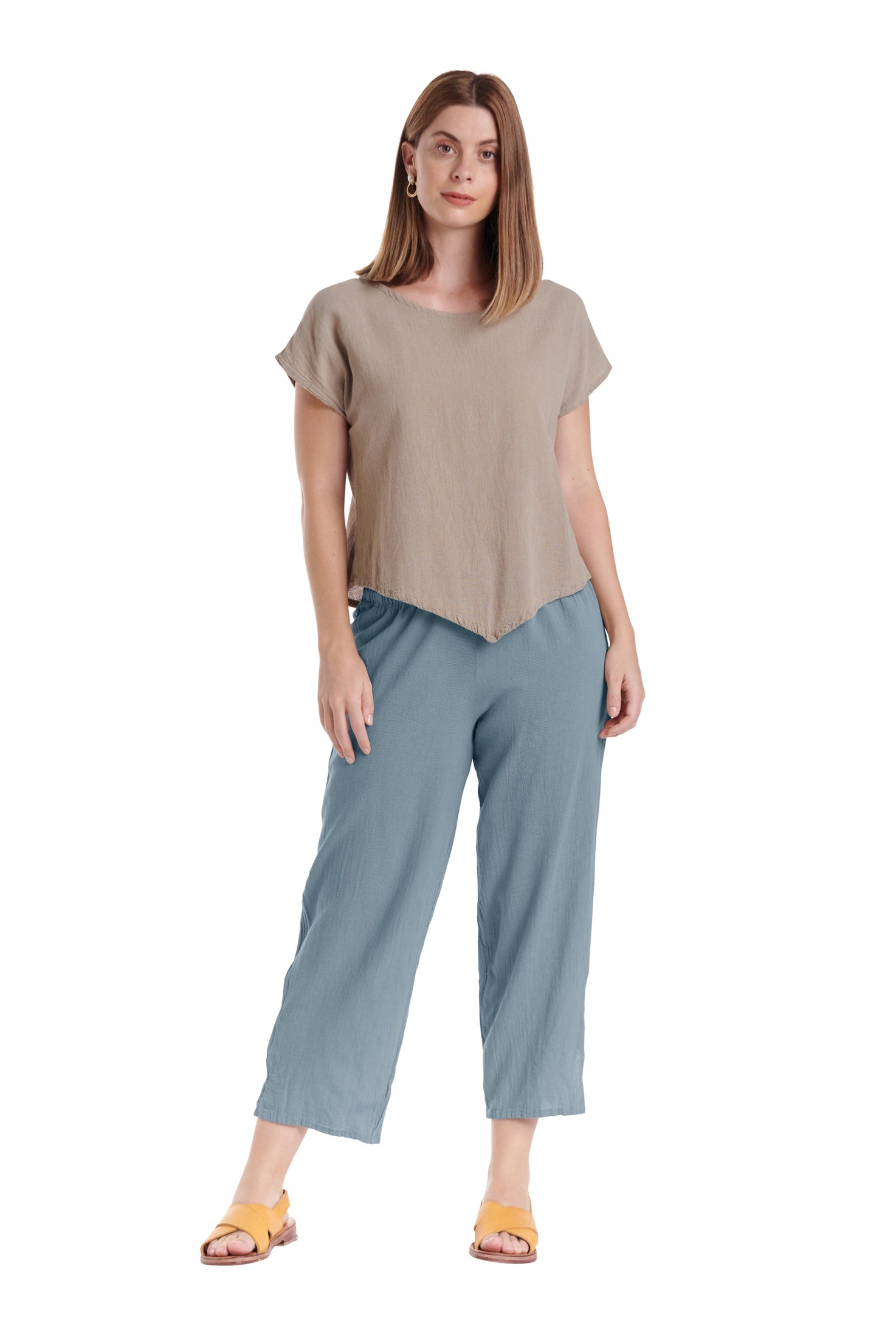 Cloud Cotton Gauze Pants-Oh My Gauze