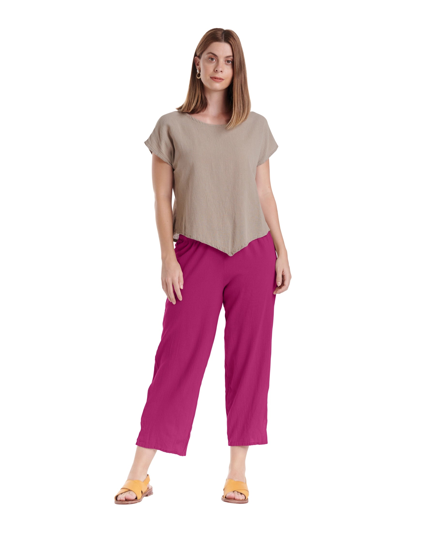 Cloud Cotton Gauze Pants-Oh My Gauze