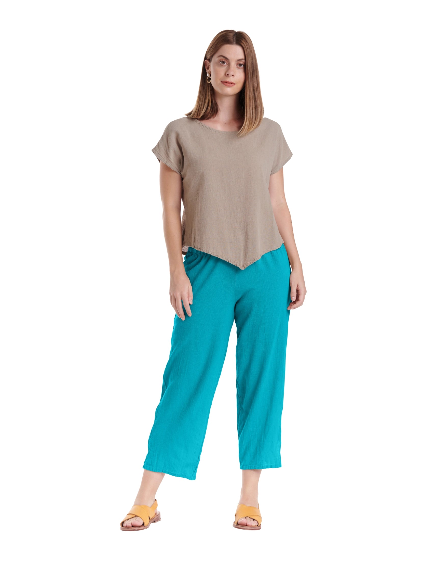Cloud Cotton Gauze Pants-Oh My Gauze