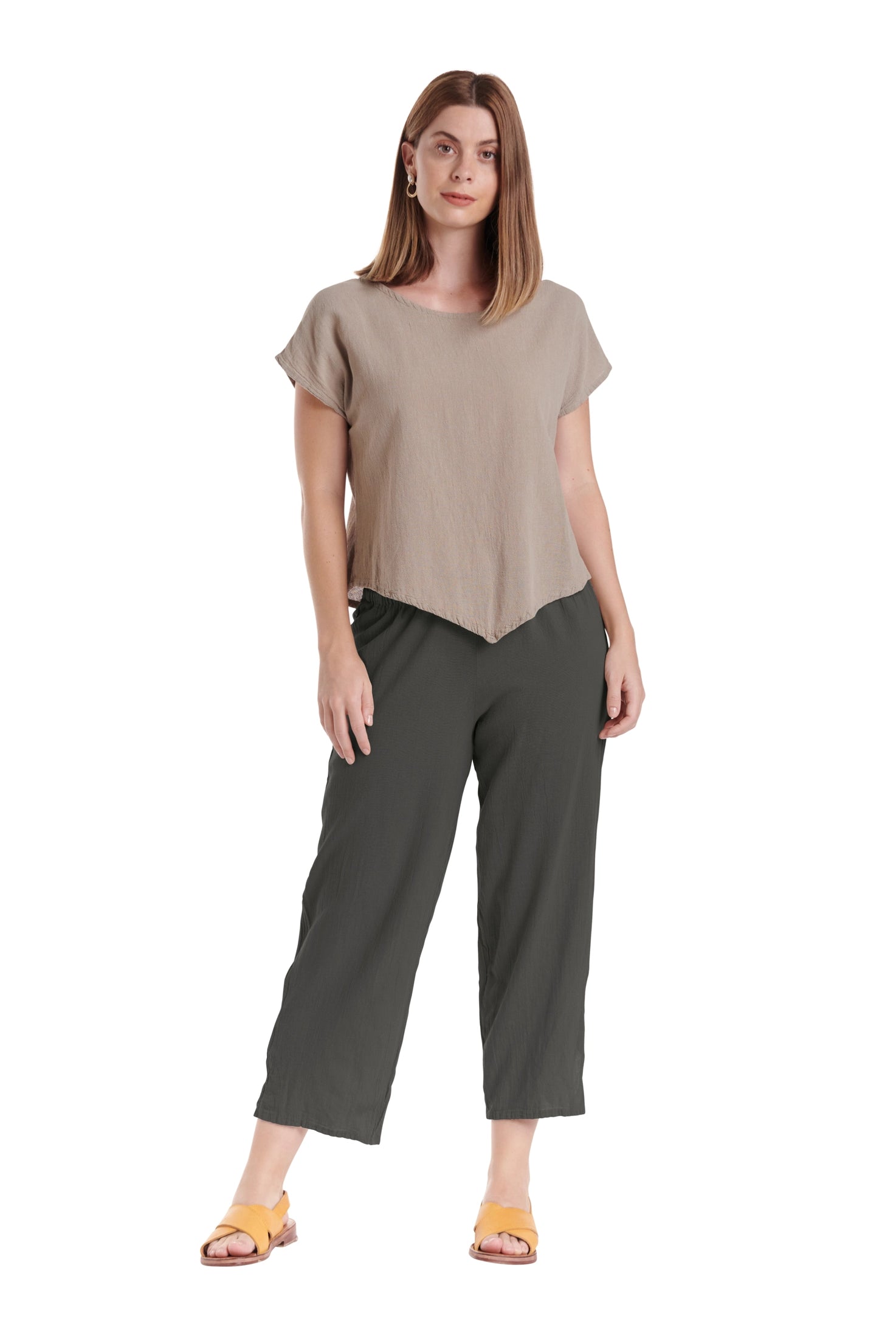 Cloud Cotton Gauze Pants-Oh My Gauze