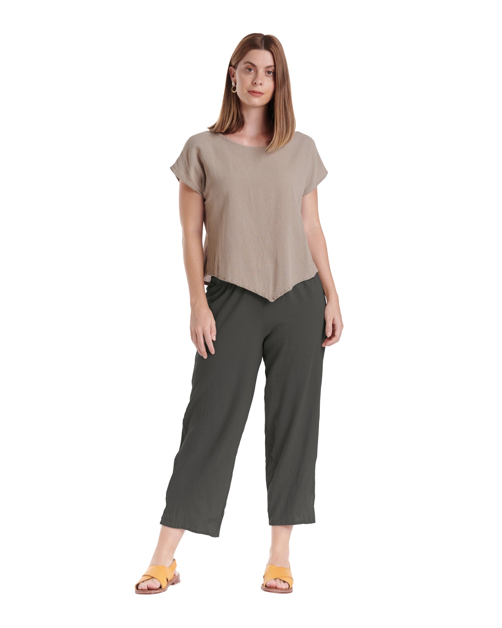 Cloud Cotton Gauze Pants-Oh My Gauze