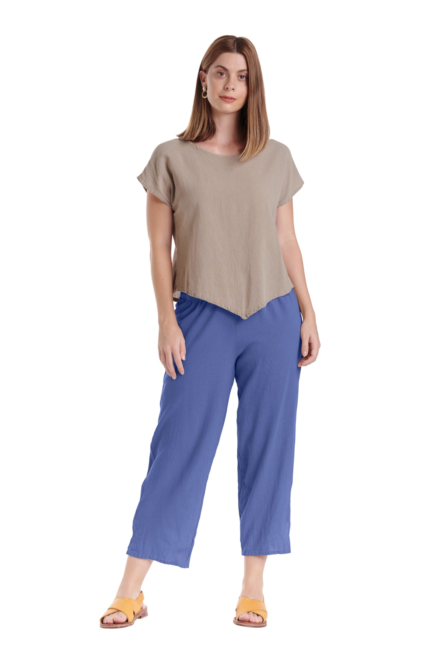 Cloud Cotton Gauze Pants-Oh My Gauze