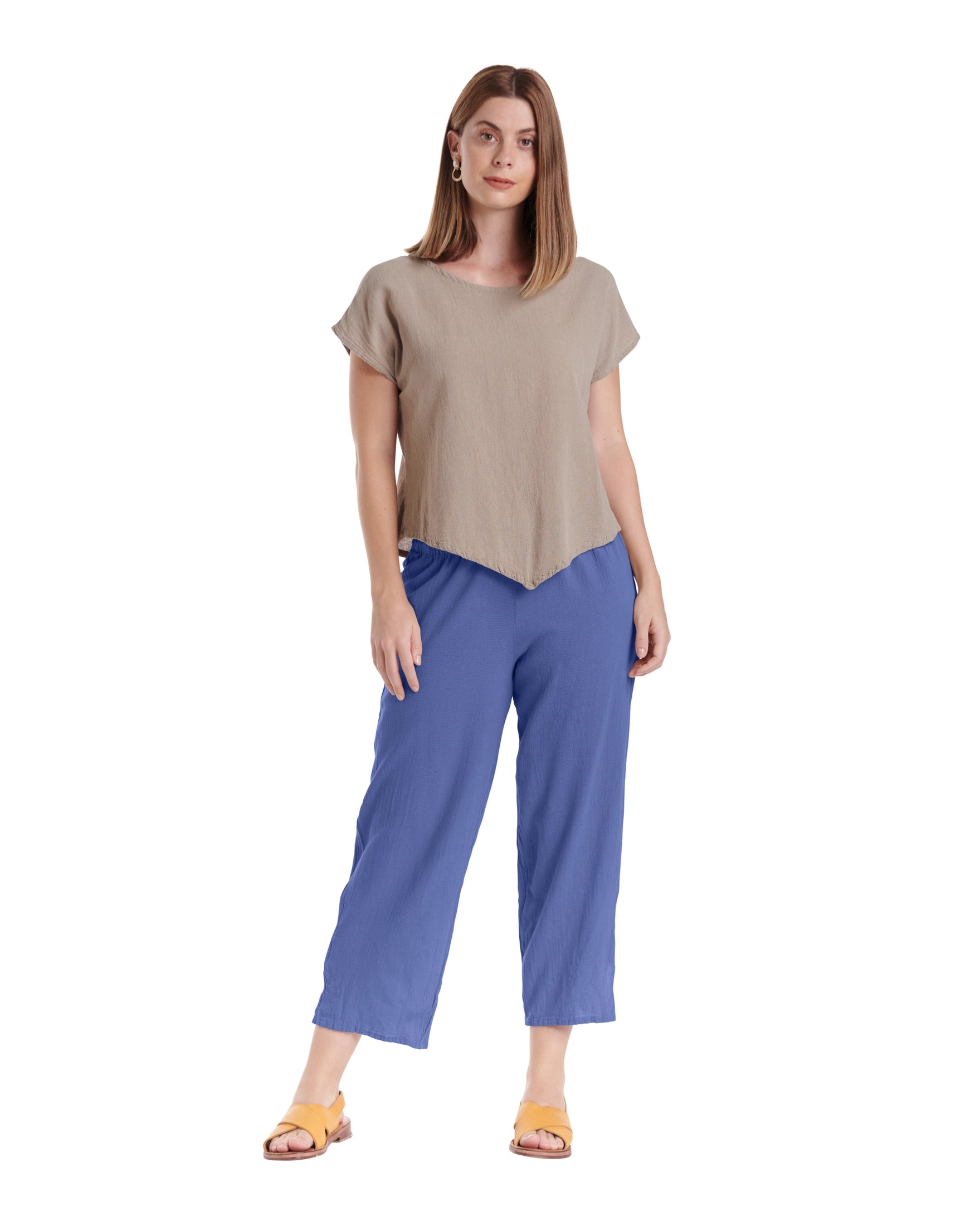 Cloud Cotton Gauze Pants-Oh My Gauze