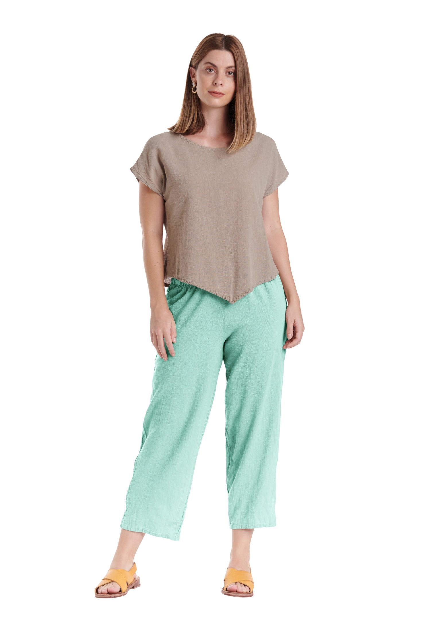 Cloud Cotton Gauze Pants-Oh My Gauze