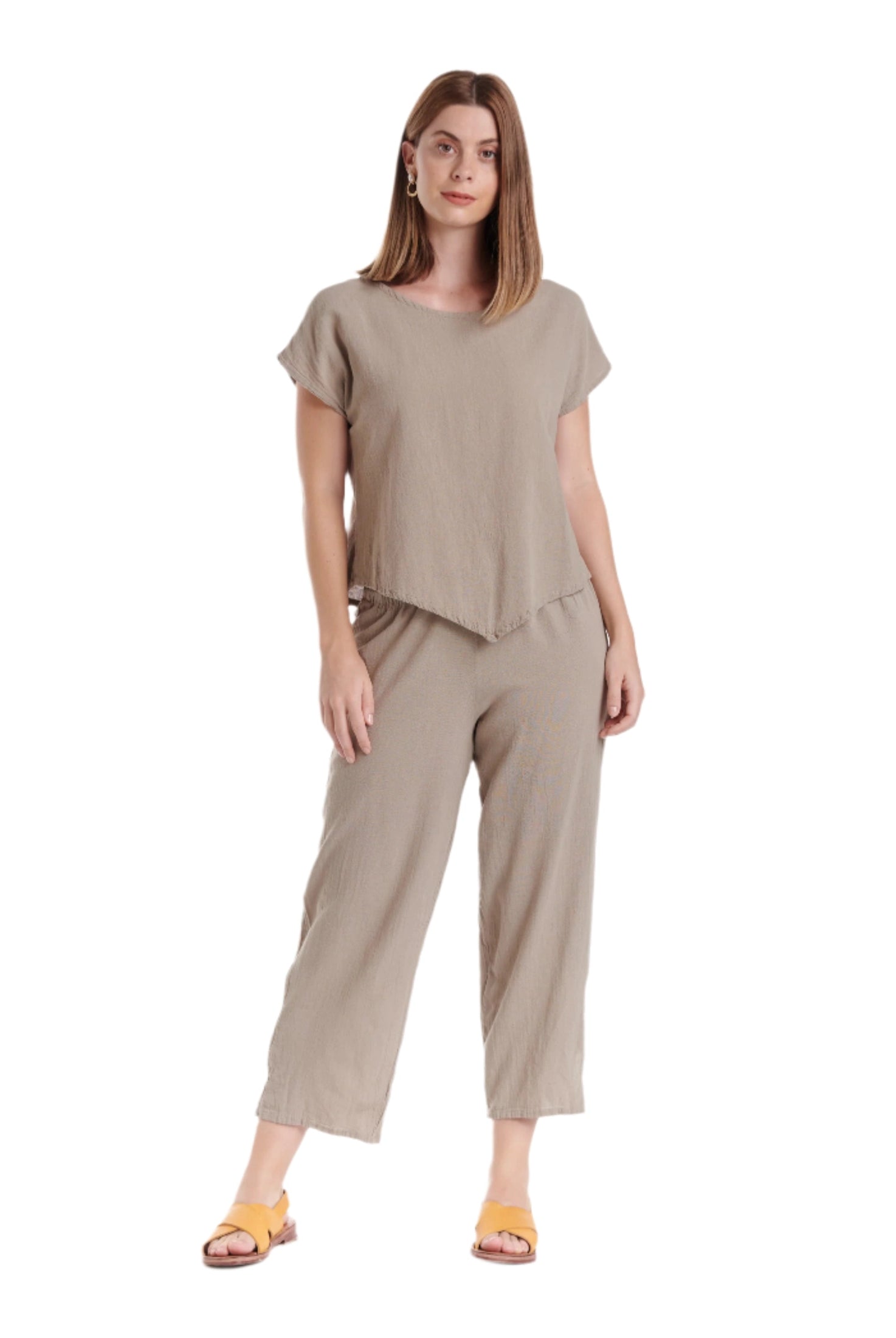Cloud Cotton Gauze Pants-Oh My Gauze