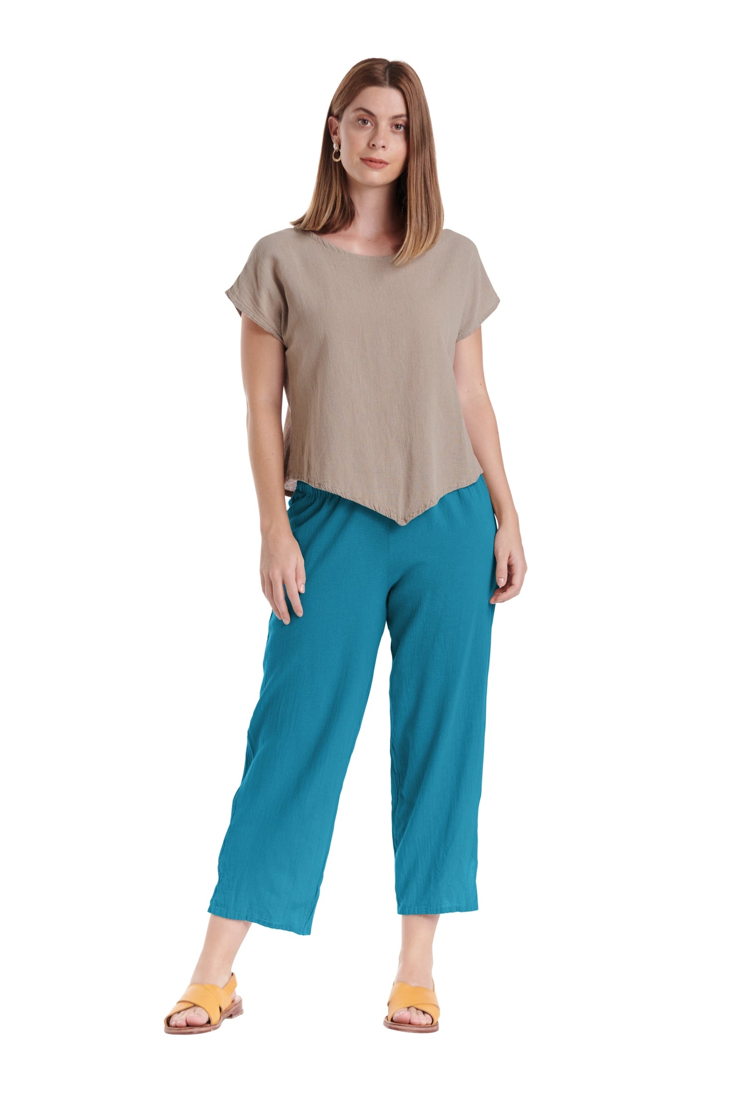 Cloud Cotton Gauze Pants-Oh My Gauze