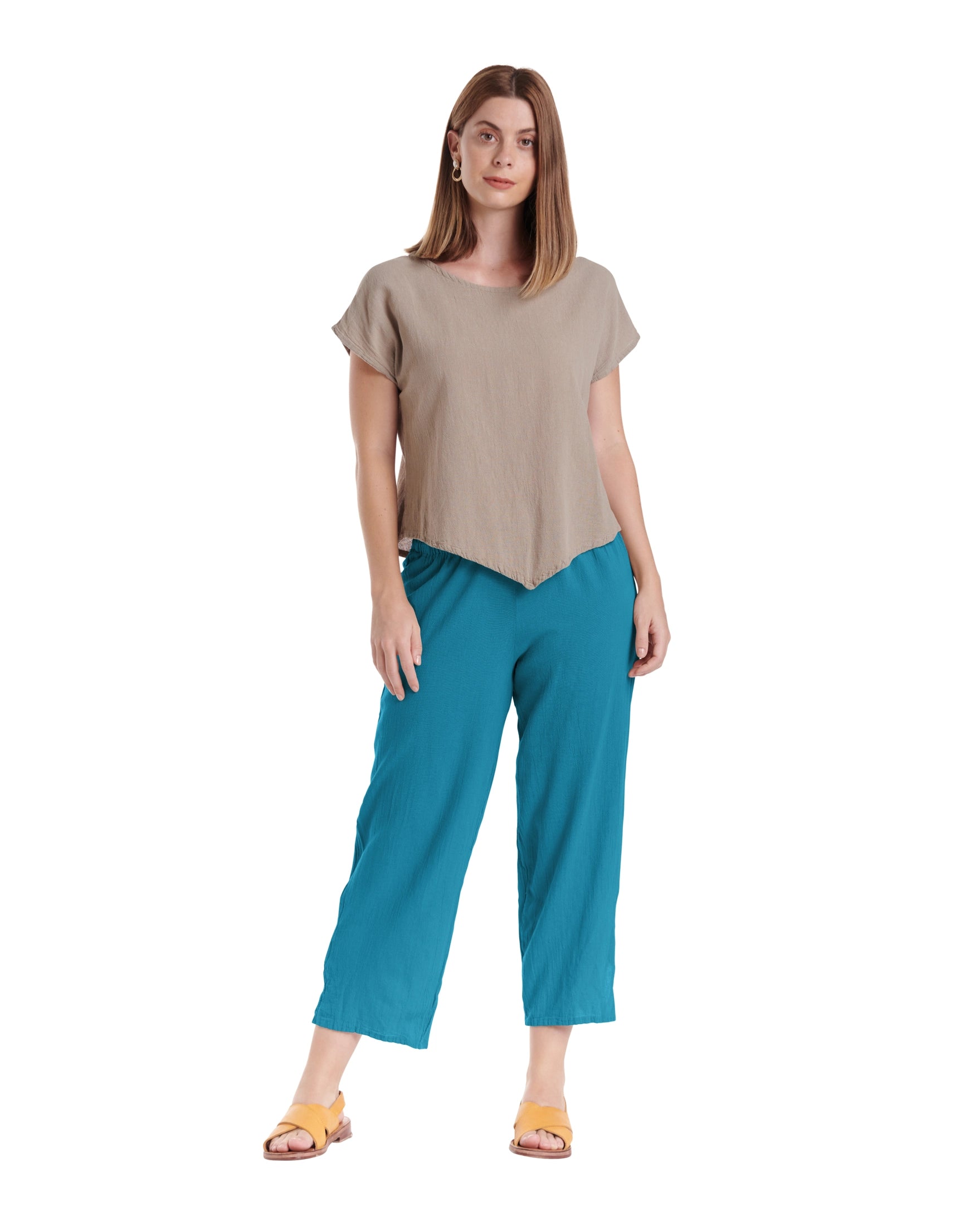 Cloud Cotton Gauze Pants-Oh My Gauze