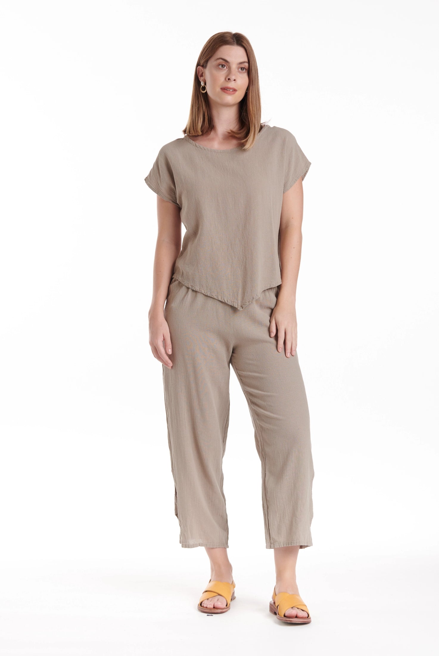 Cloud Cotton Gauze Pants-Oh My Gauze