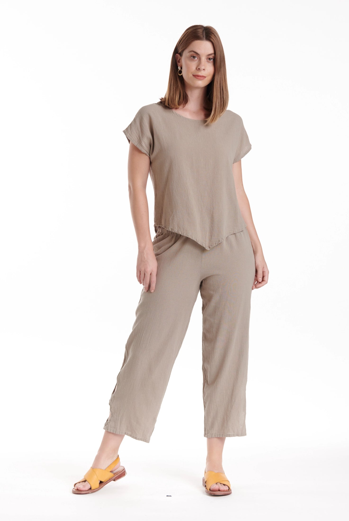 Cloud Cotton Gauze Pants-Oh My Gauze