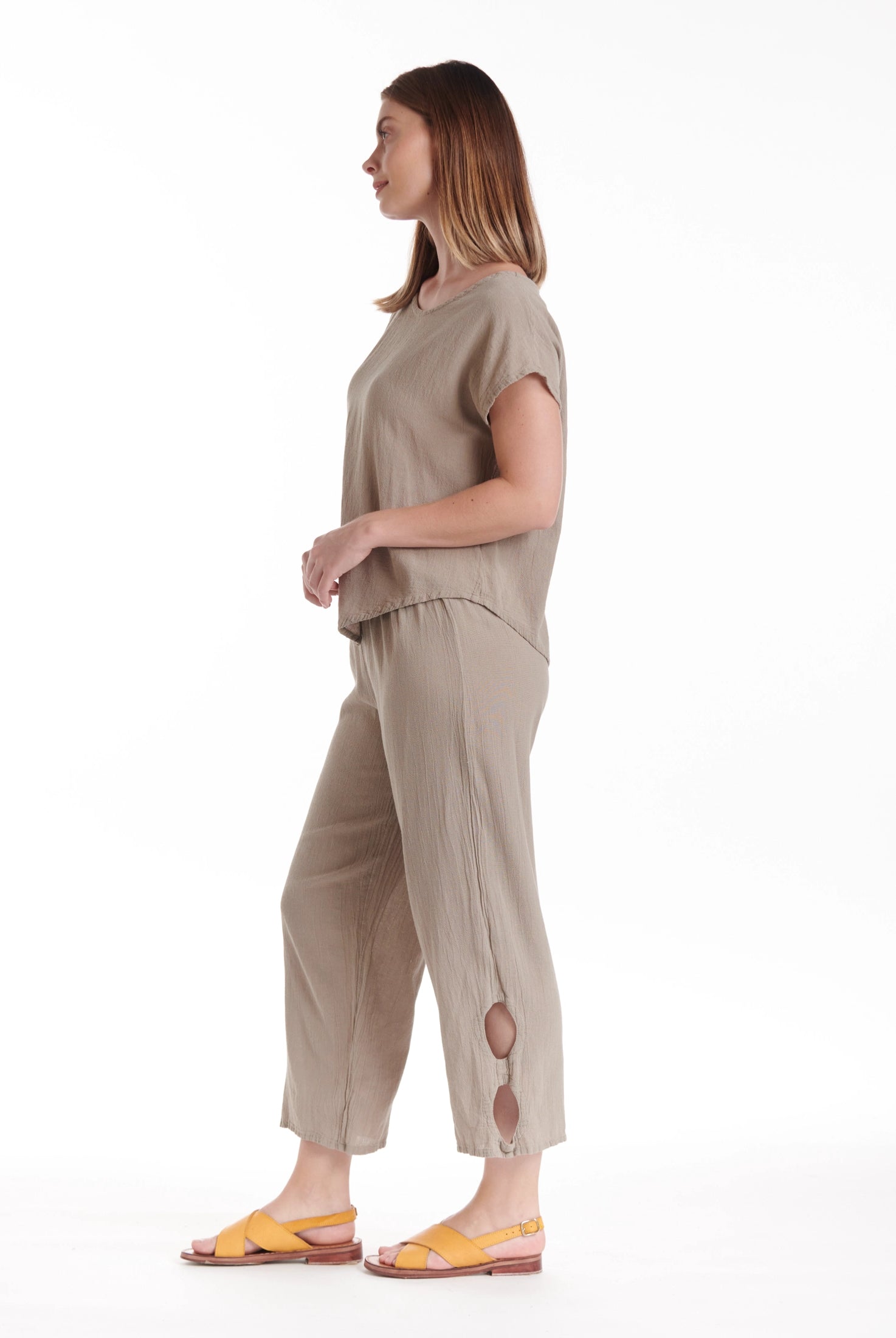 Cloud Cotton Gauze Pants-Oh My Gauze