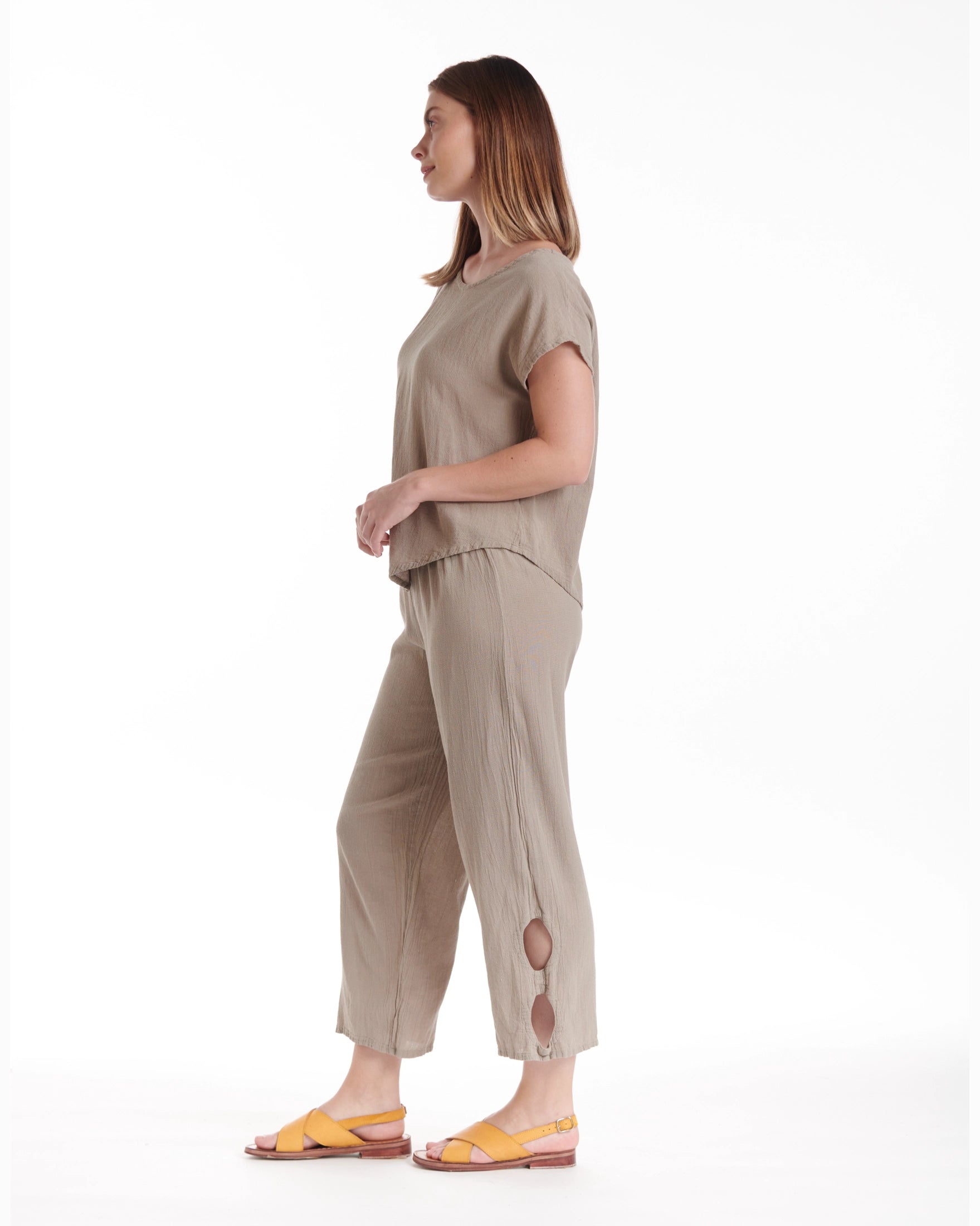 Cloud Cotton Gauze Pants-Oh My Gauze