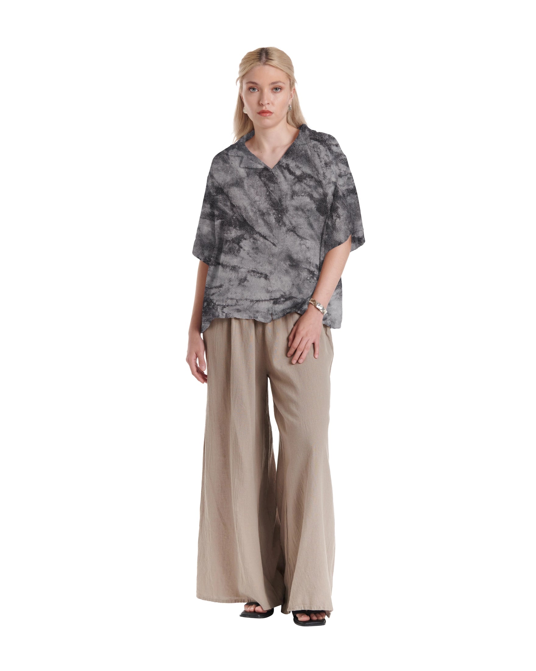 Crush Cotton Gauze Blouse – New Arrival-Oh My Gauze