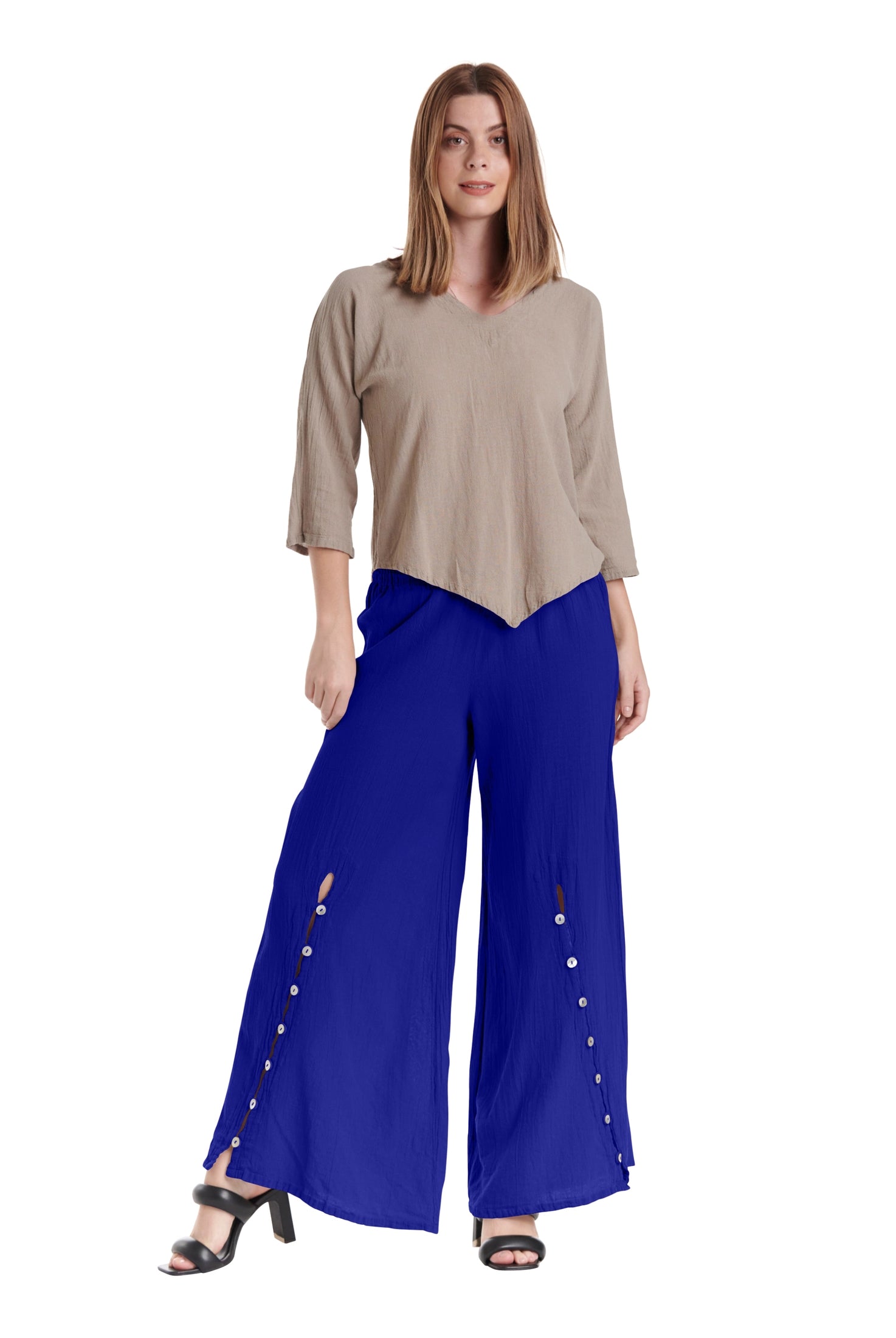Dallas Cotton Gauze Pants-Oh My Gauze