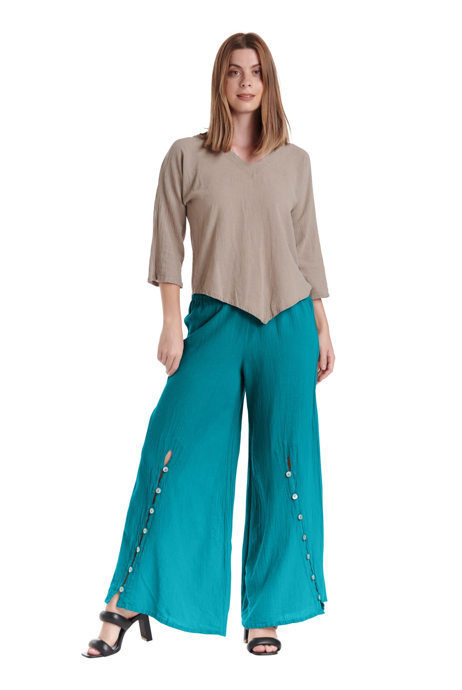 Dallas Cotton Gauze Pants-Oh My Gauze