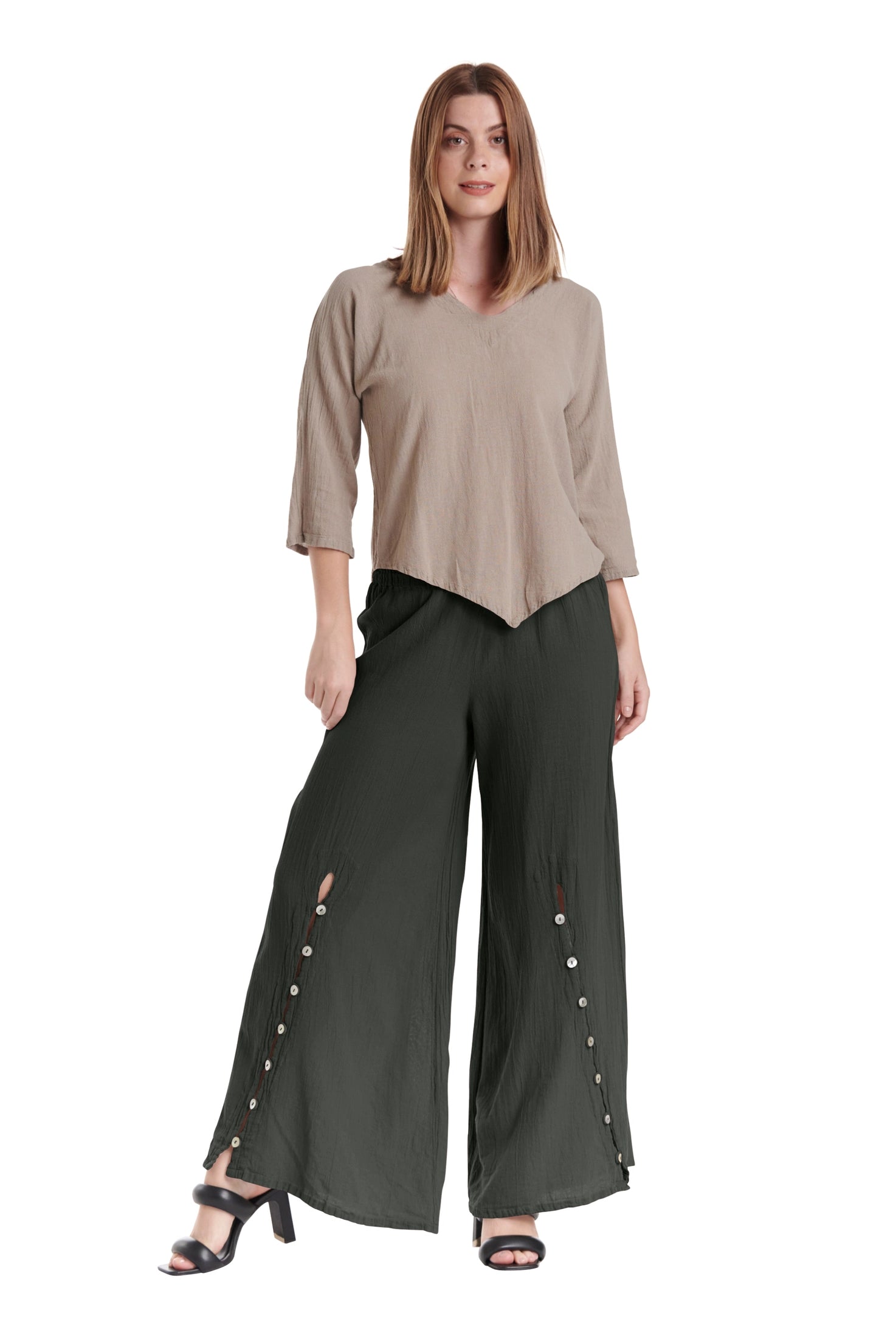 Dallas Cotton Gauze Pants-Oh My Gauze
