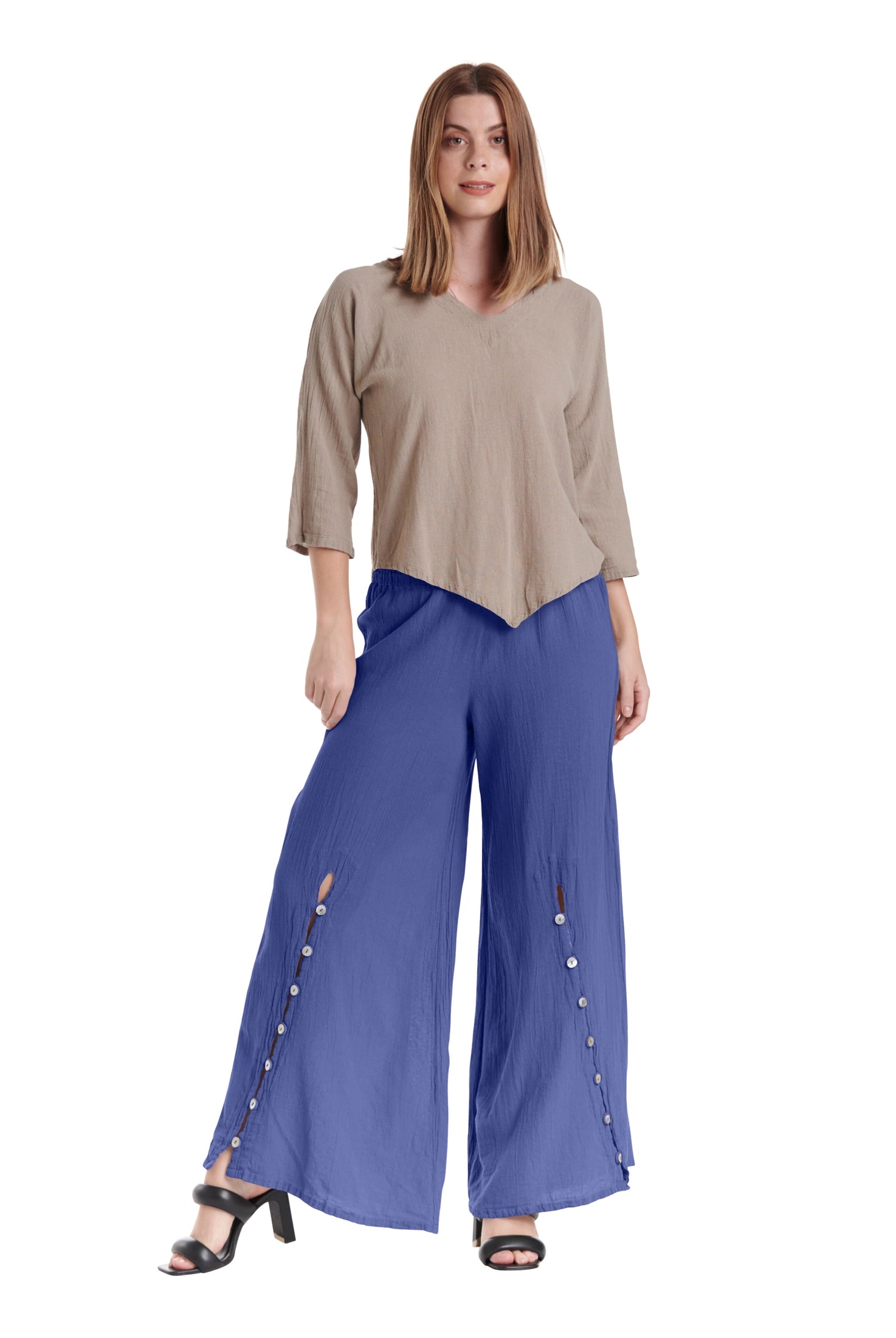 Dallas Cotton Gauze Pants-Oh My Gauze