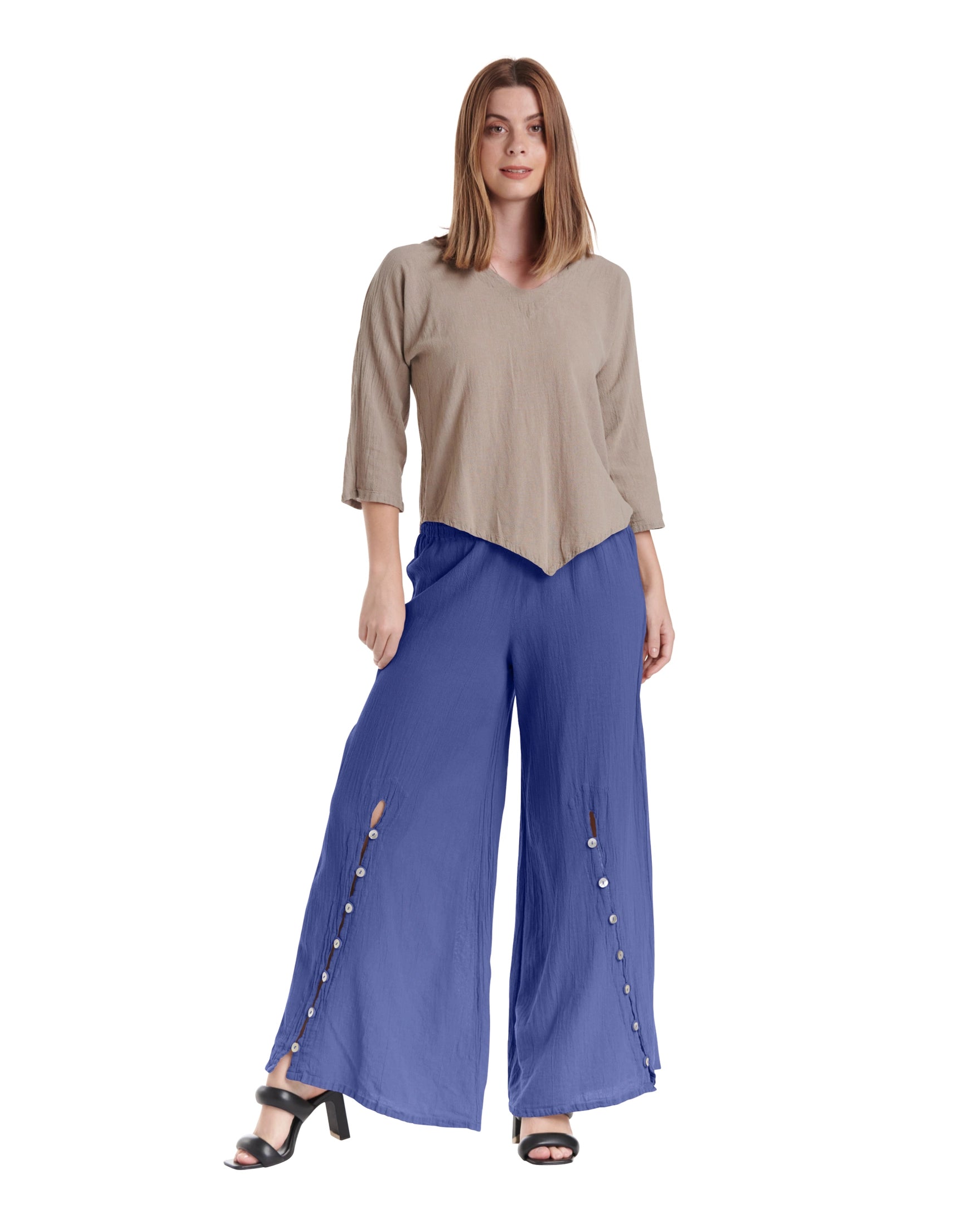 Dallas Cotton Gauze Pants-Oh My Gauze
