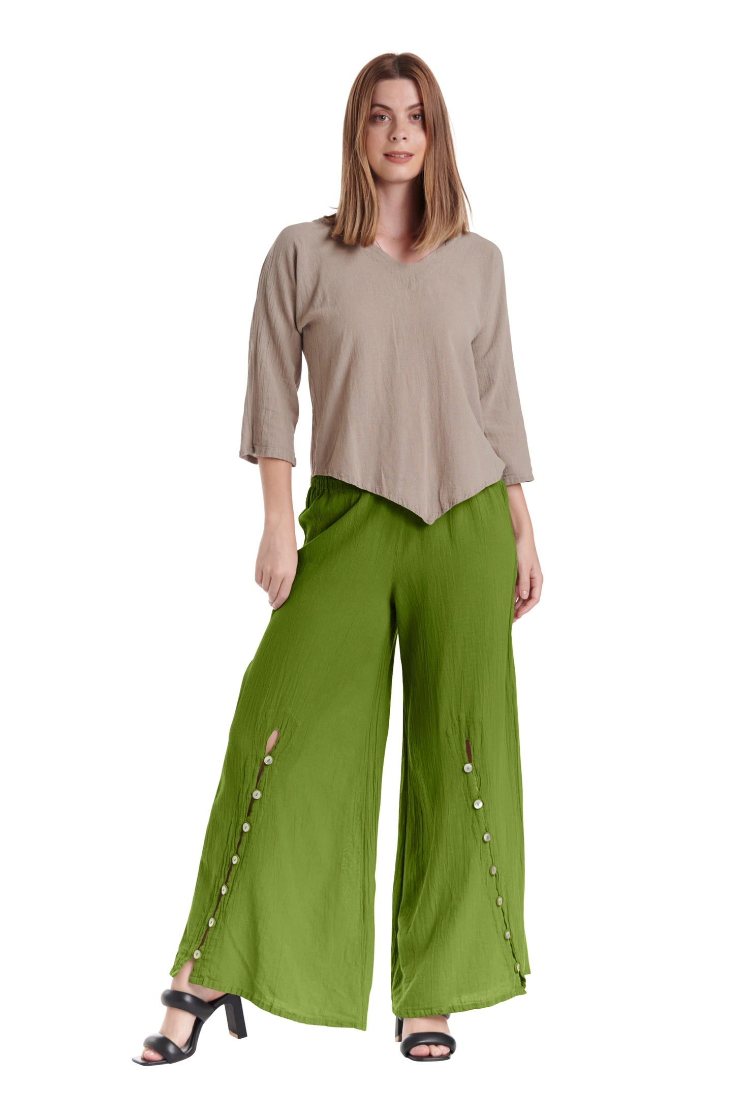 Dallas Cotton Gauze Pants-Oh My Gauze