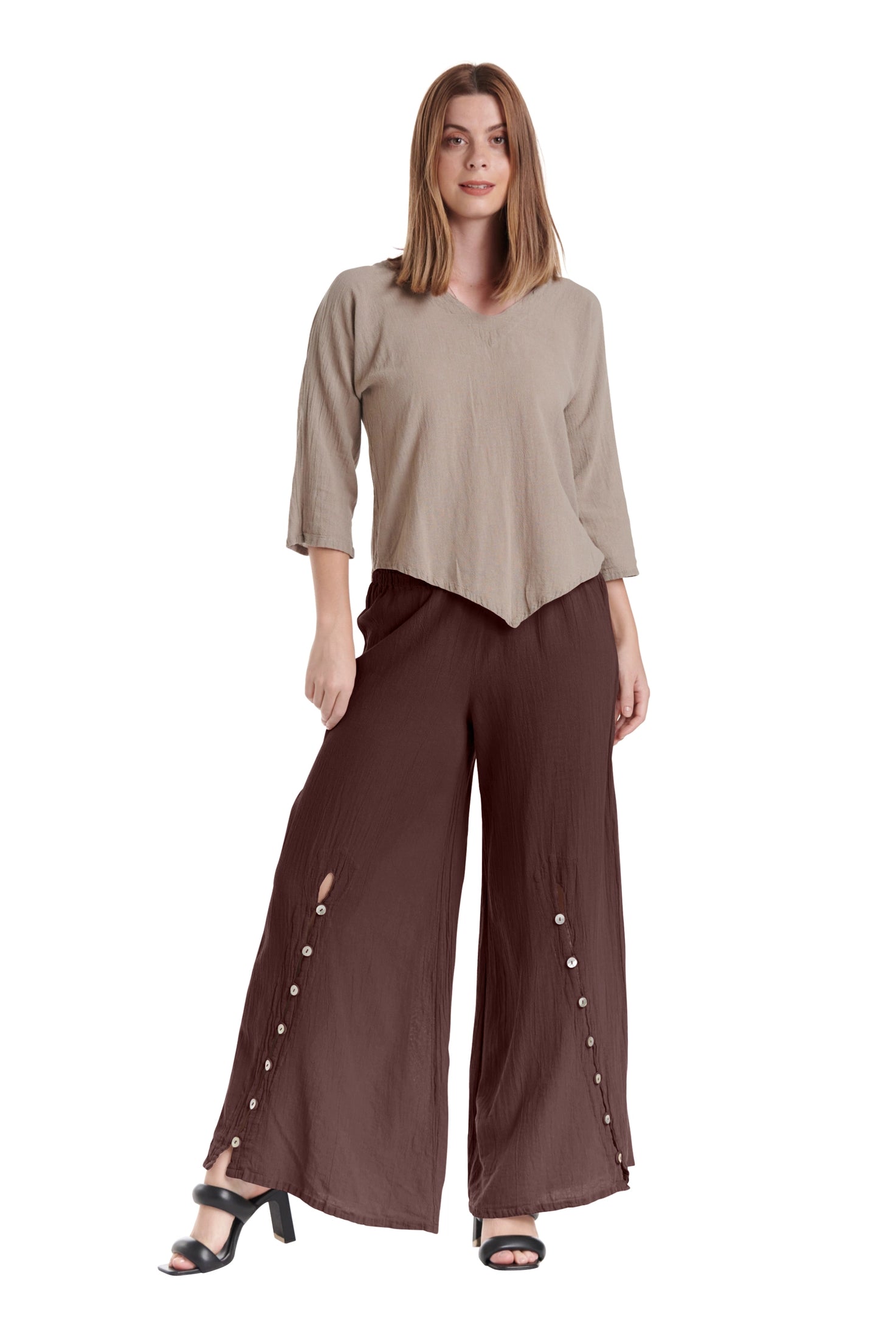 Dallas Cotton Gauze Pants-Oh My Gauze
