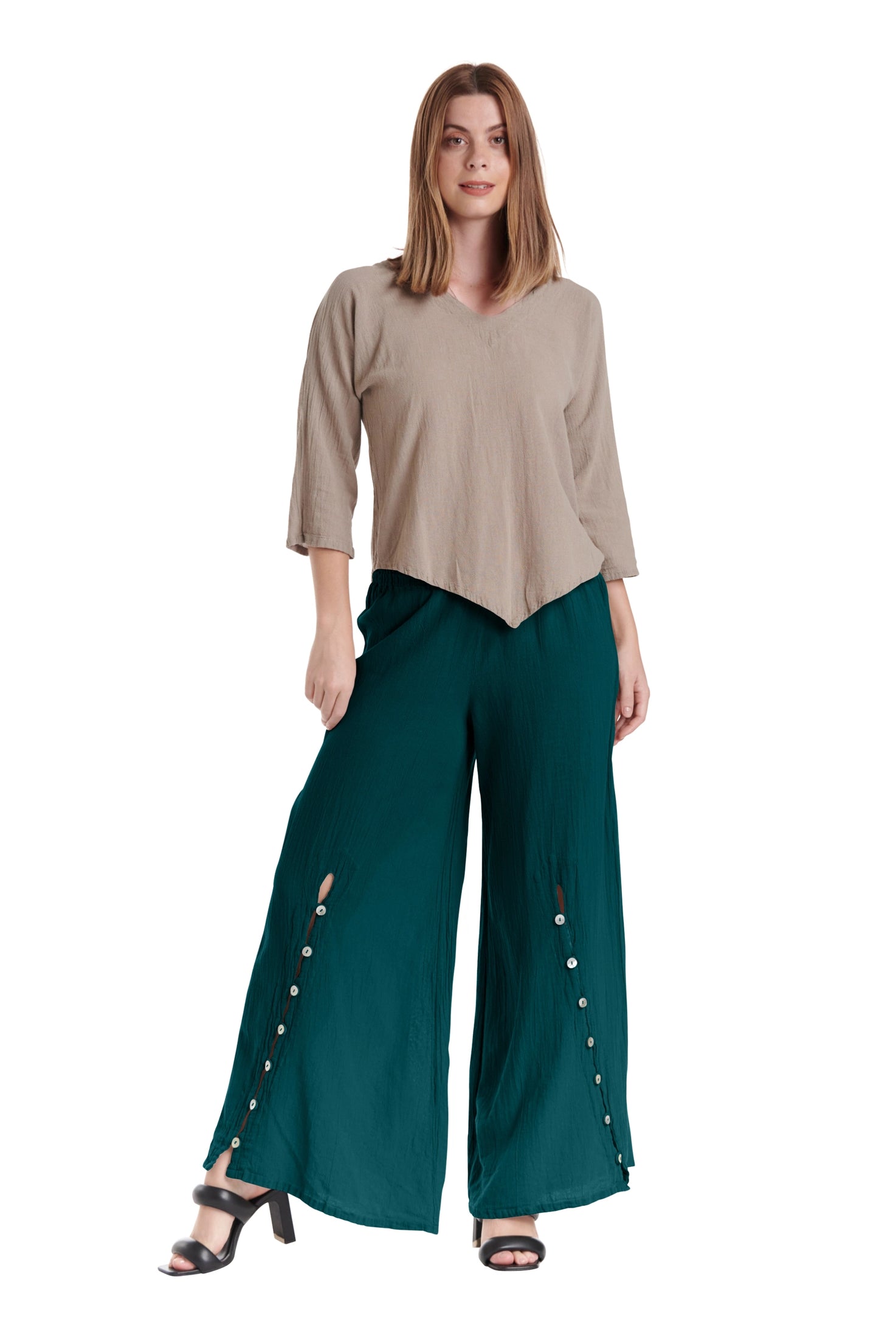 Dallas Cotton Gauze Pants-Oh My Gauze