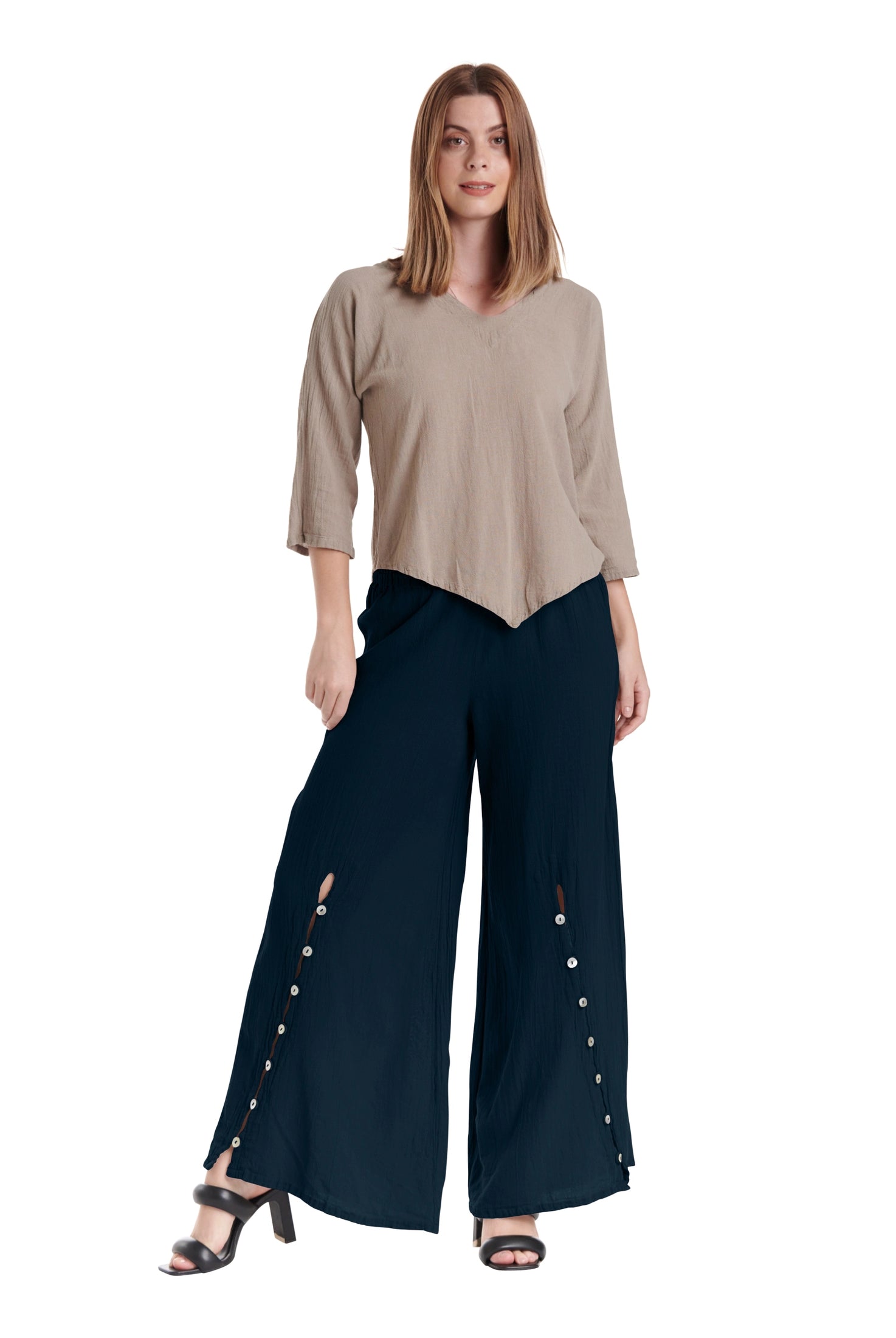 Dallas Cotton Gauze Pants-Oh My Gauze
