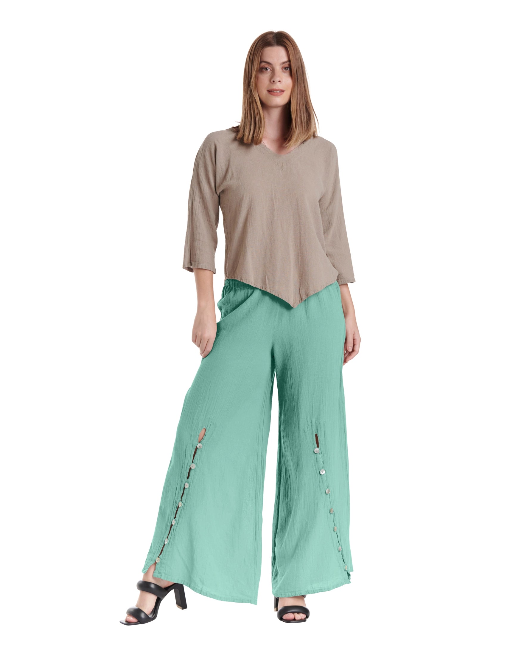 Dallas Cotton Gauze Pants-Oh My Gauze