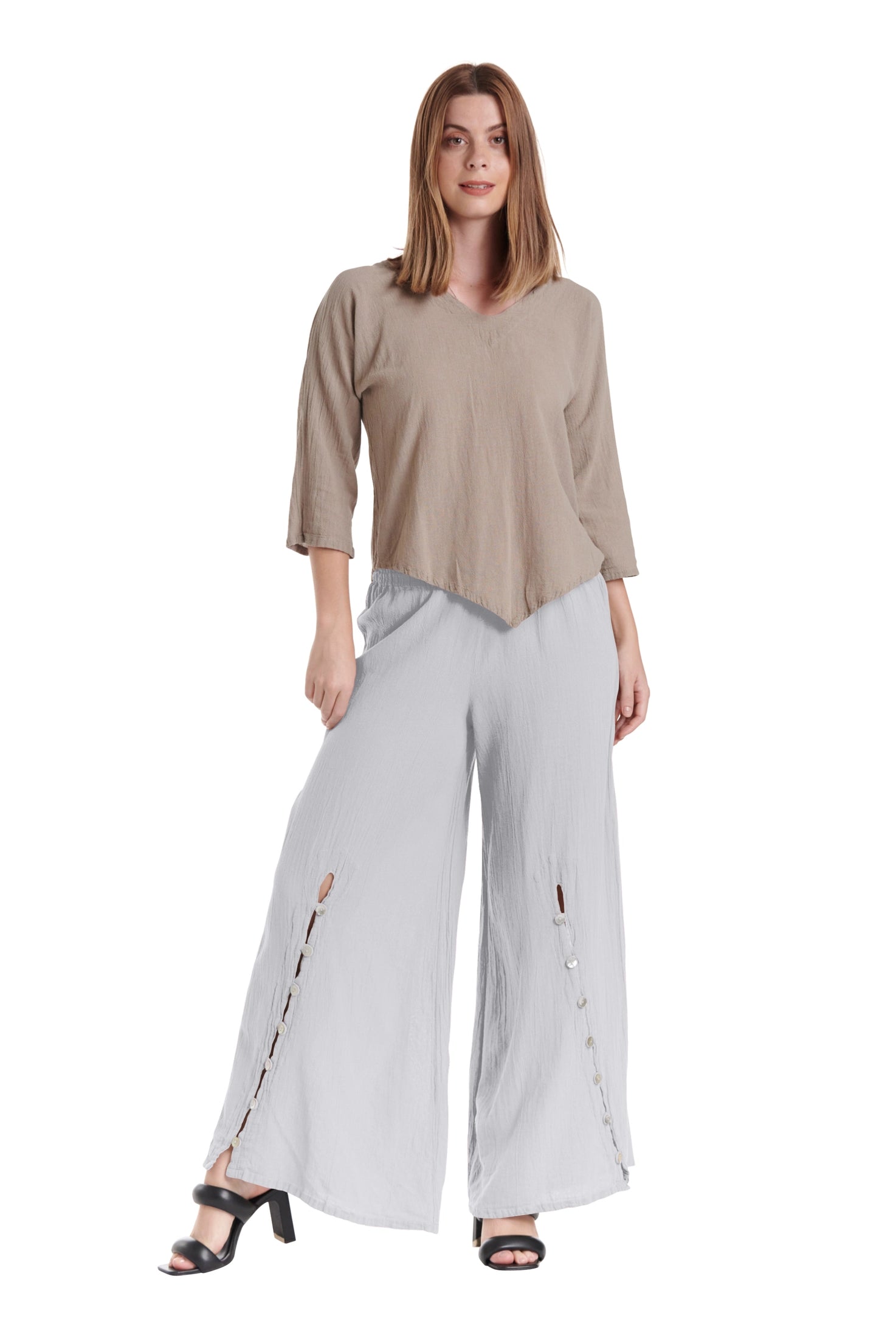 Dallas Cotton Gauze Pants-Oh My Gauze