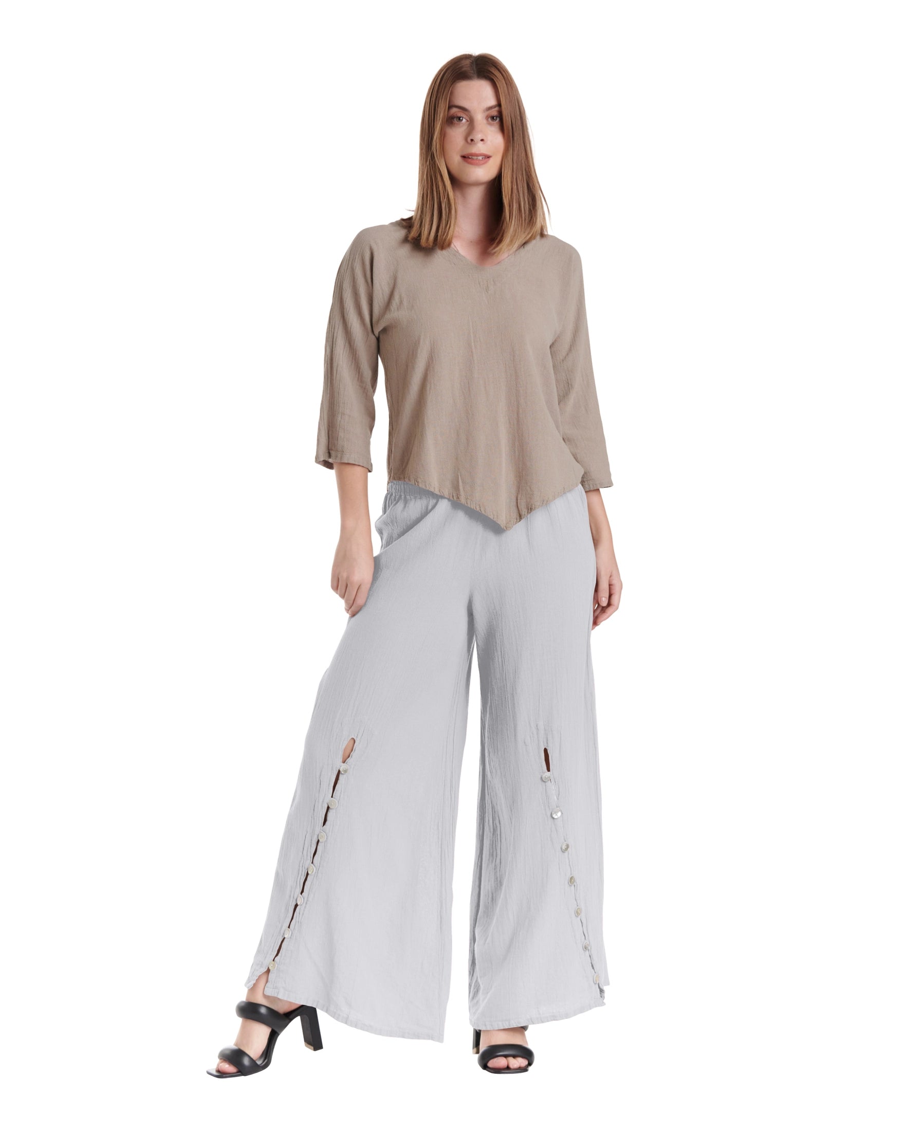 Dallas Cotton Gauze Pants-Oh My Gauze