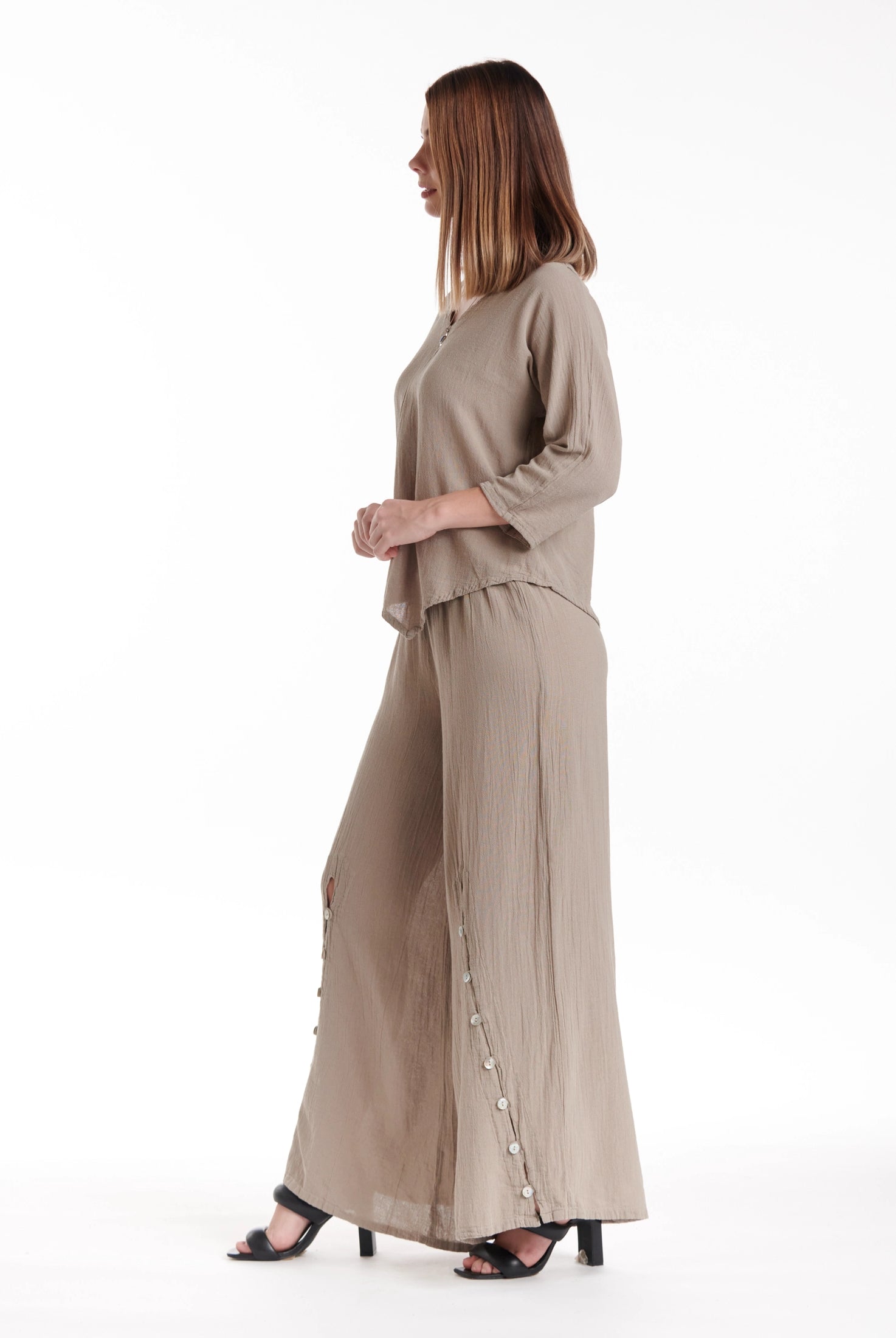 Dallas Cotton Gauze Pants-Oh My Gauze