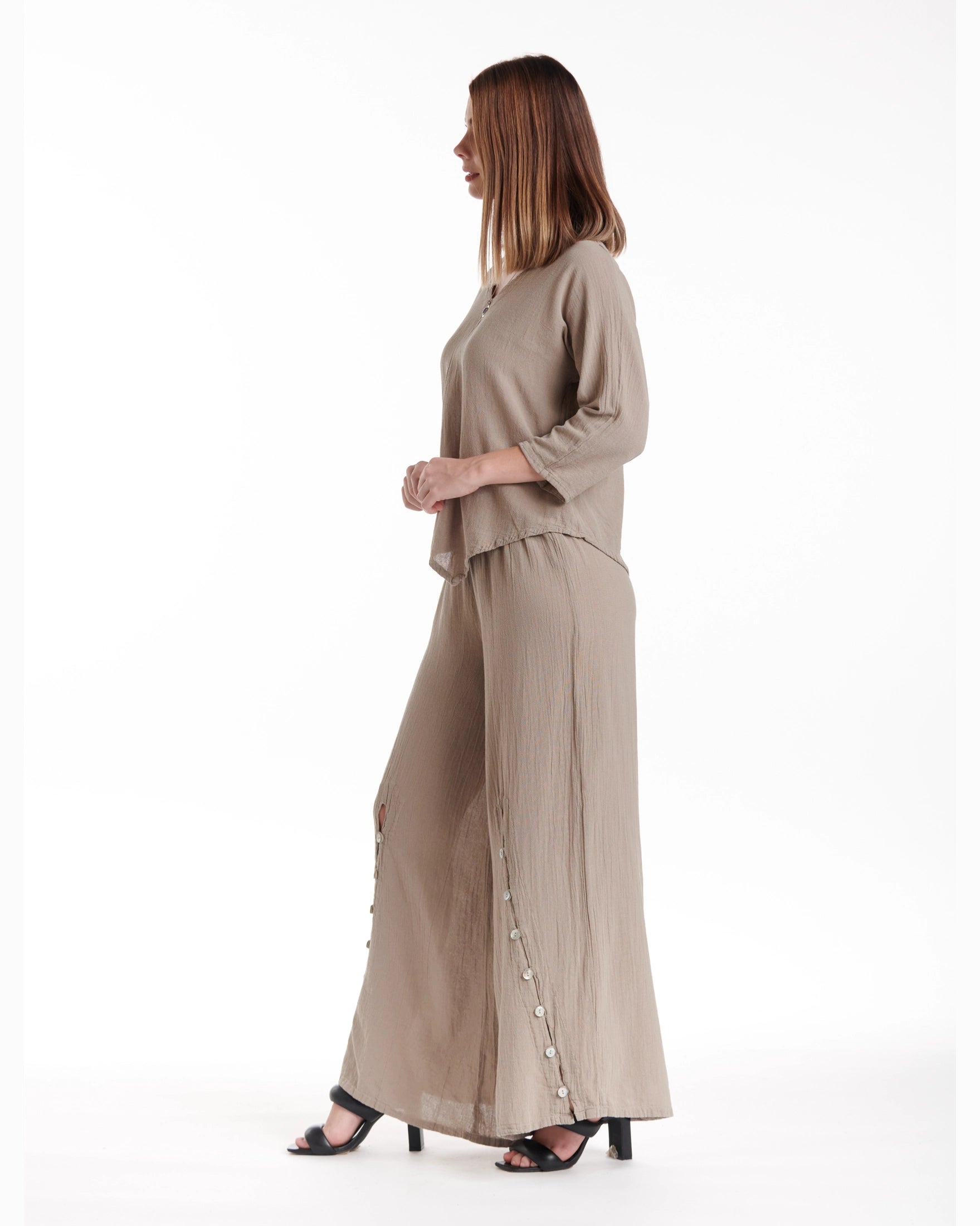 Dallas Cotton Gauze Pants-Oh My Gauze