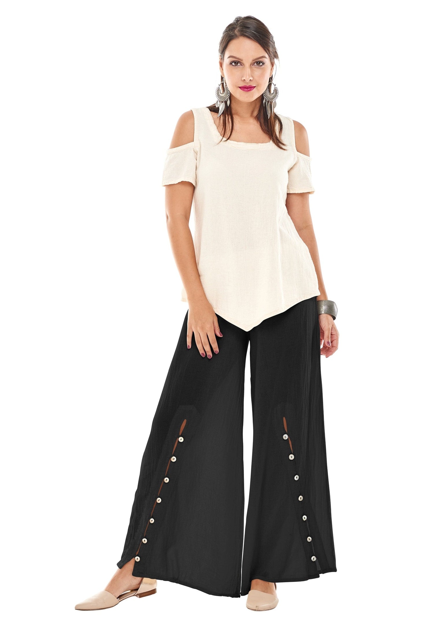 Dallas Cotton Gauze Pants-Oh My Gauze