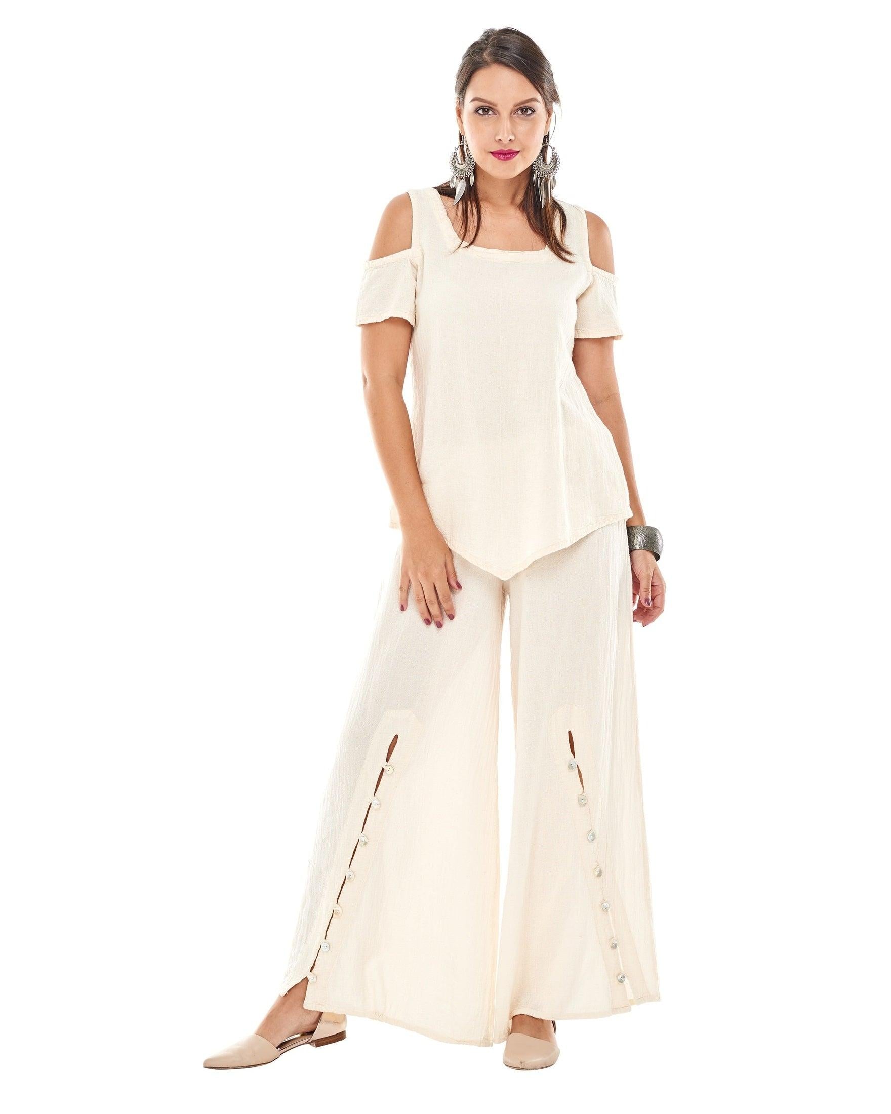 Dallas Cotton Gauze Pants-Oh My Gauze
