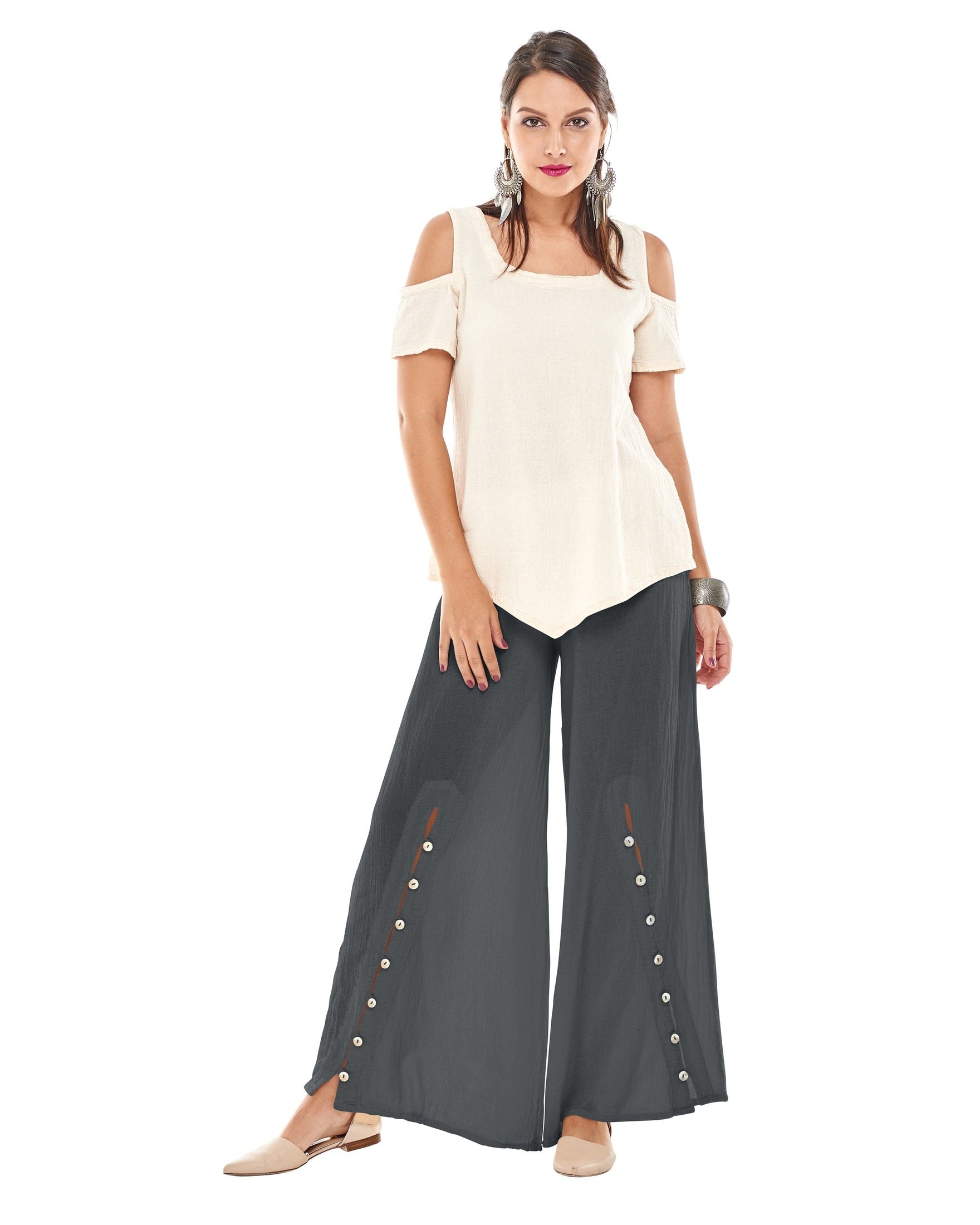 Dallas Cotton Gauze Pants-Oh My Gauze