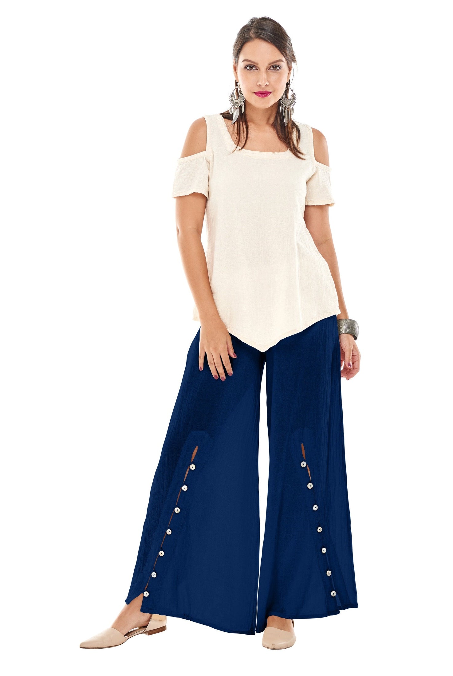 Dallas Cotton Gauze Pants-Oh My Gauze