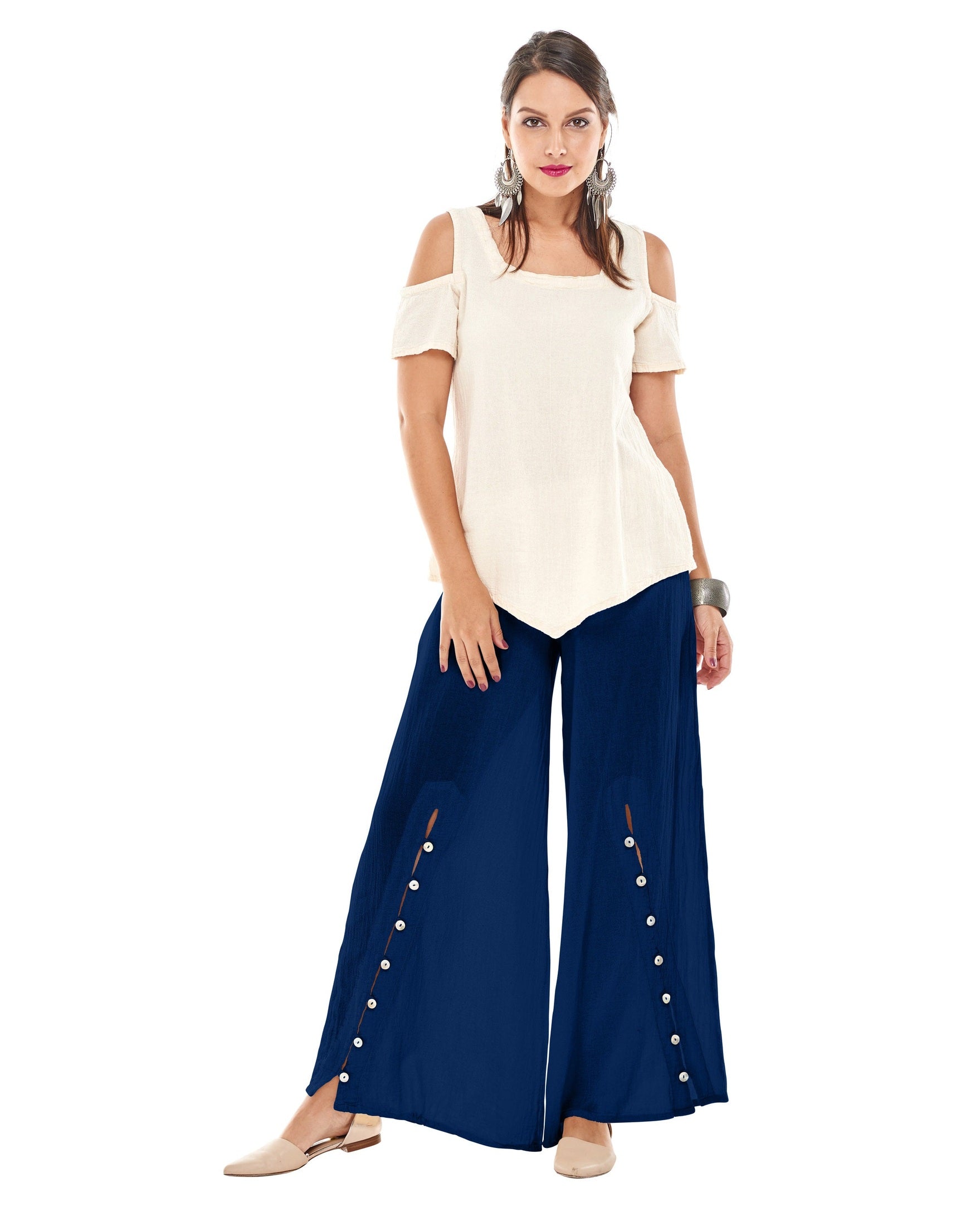 Dallas Cotton Gauze Pants-Oh My Gauze