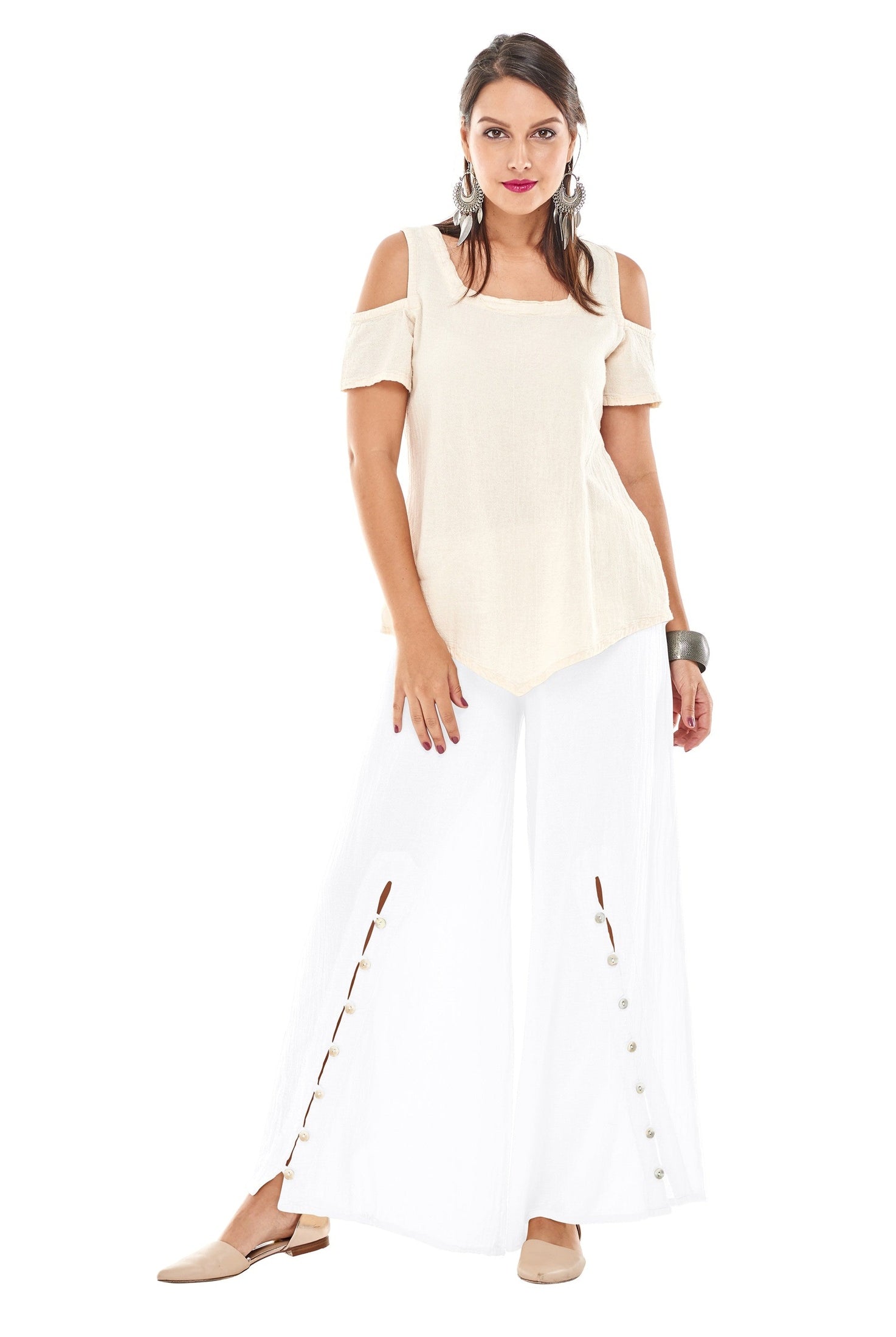 Dallas Cotton Gauze Pants-Oh My Gauze