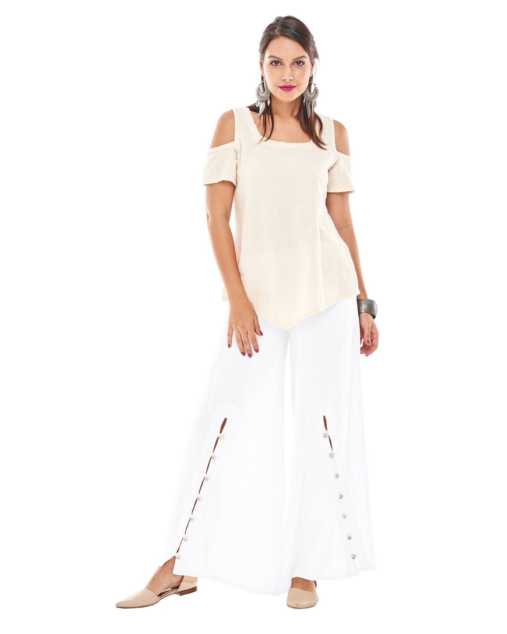Dallas Cotton Gauze Pants-Oh My Gauze