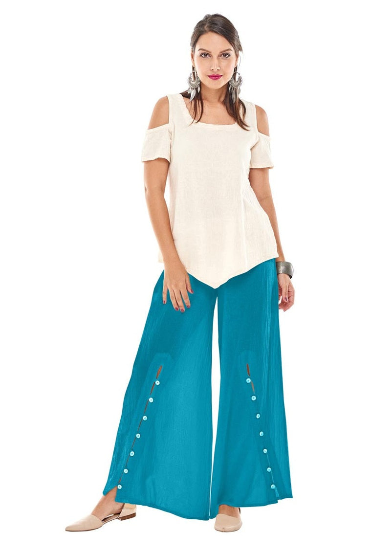 Dallas Cotton Gauze Pants-Oh My Gauze