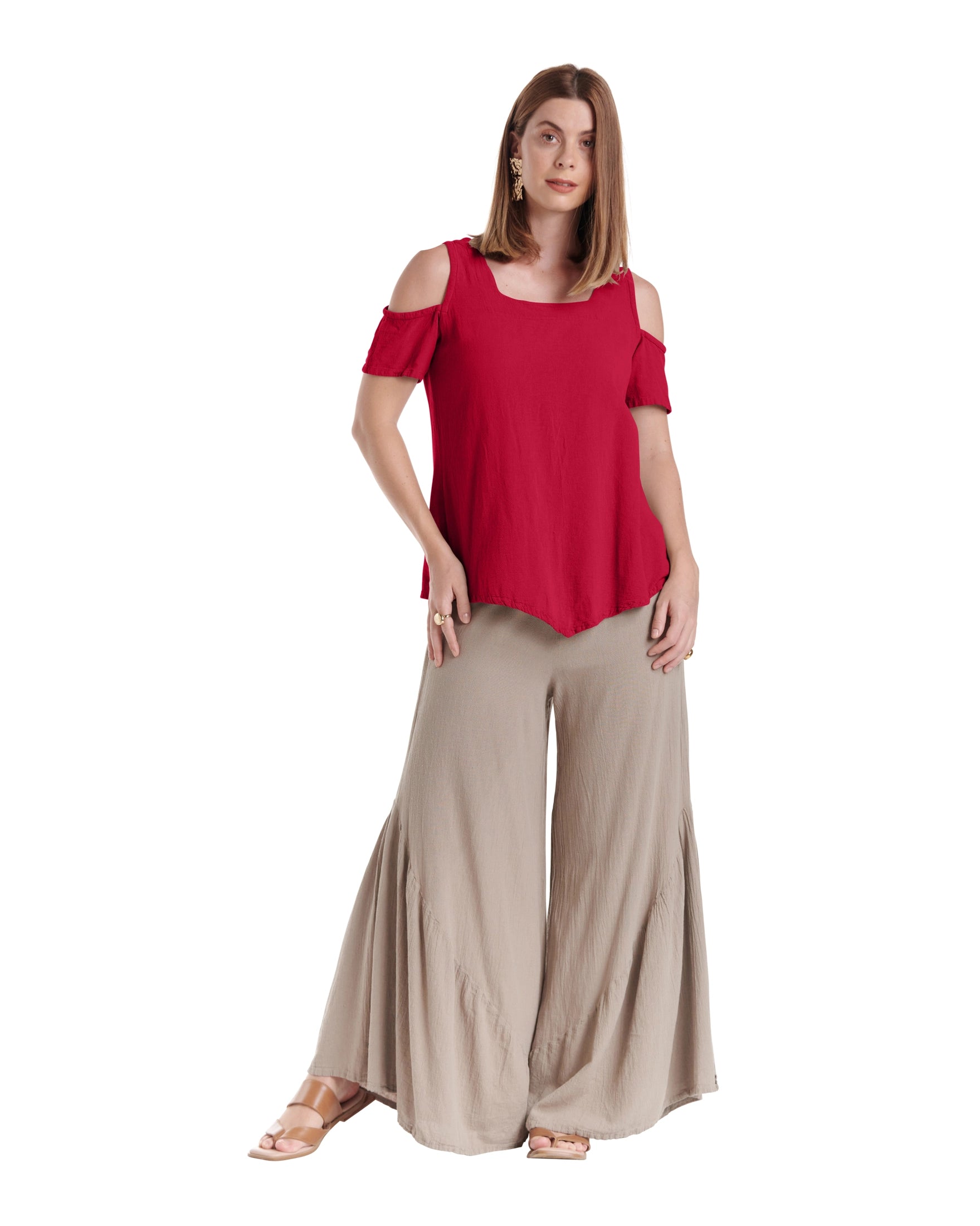 Dana Cotton Gauze Blouse-Oh My Gauze