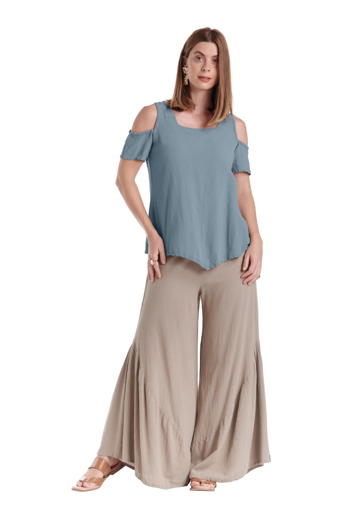 Dana Cotton Gauze Blouse-Oh My Gauze